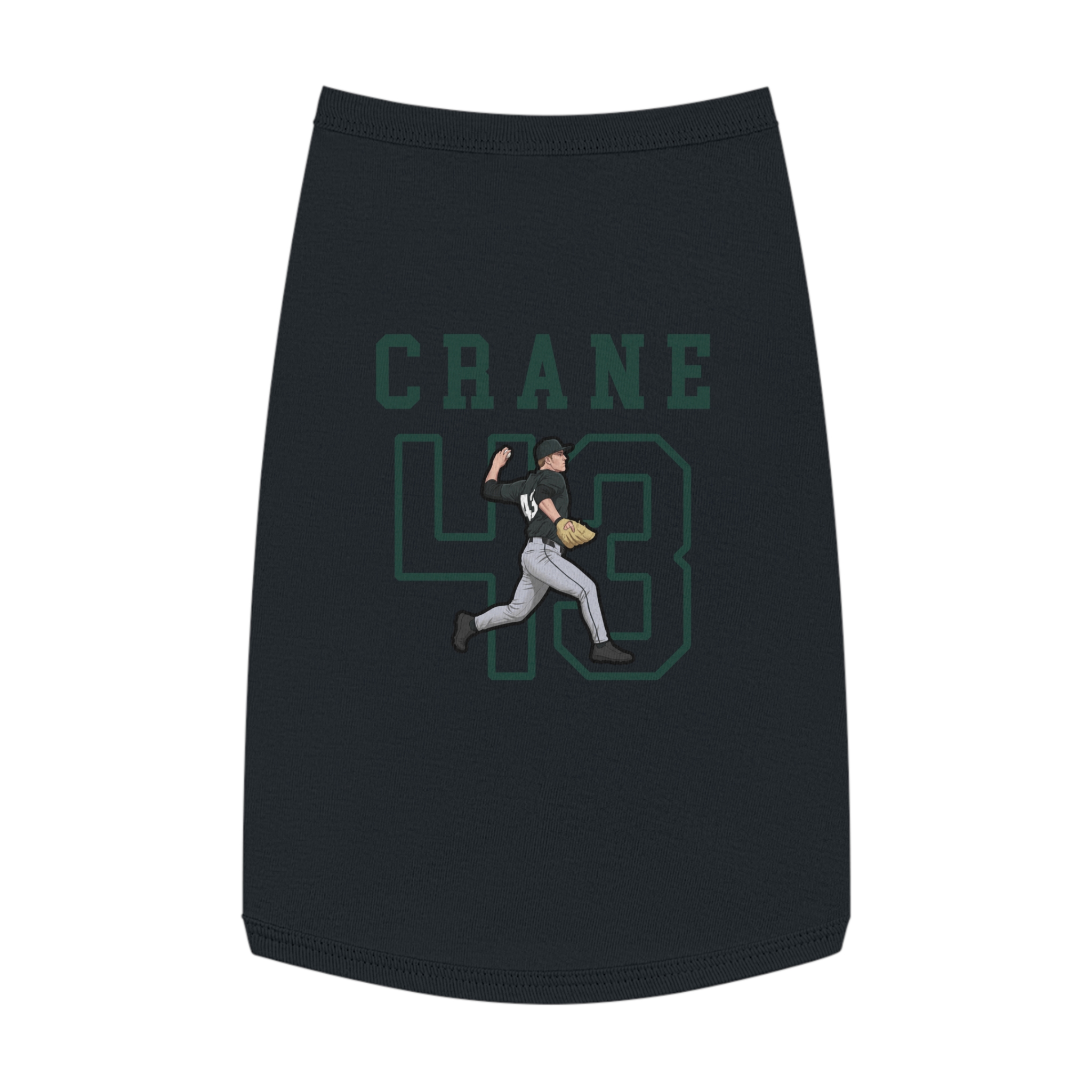 Pet Tank Top — character_shirsey in Black