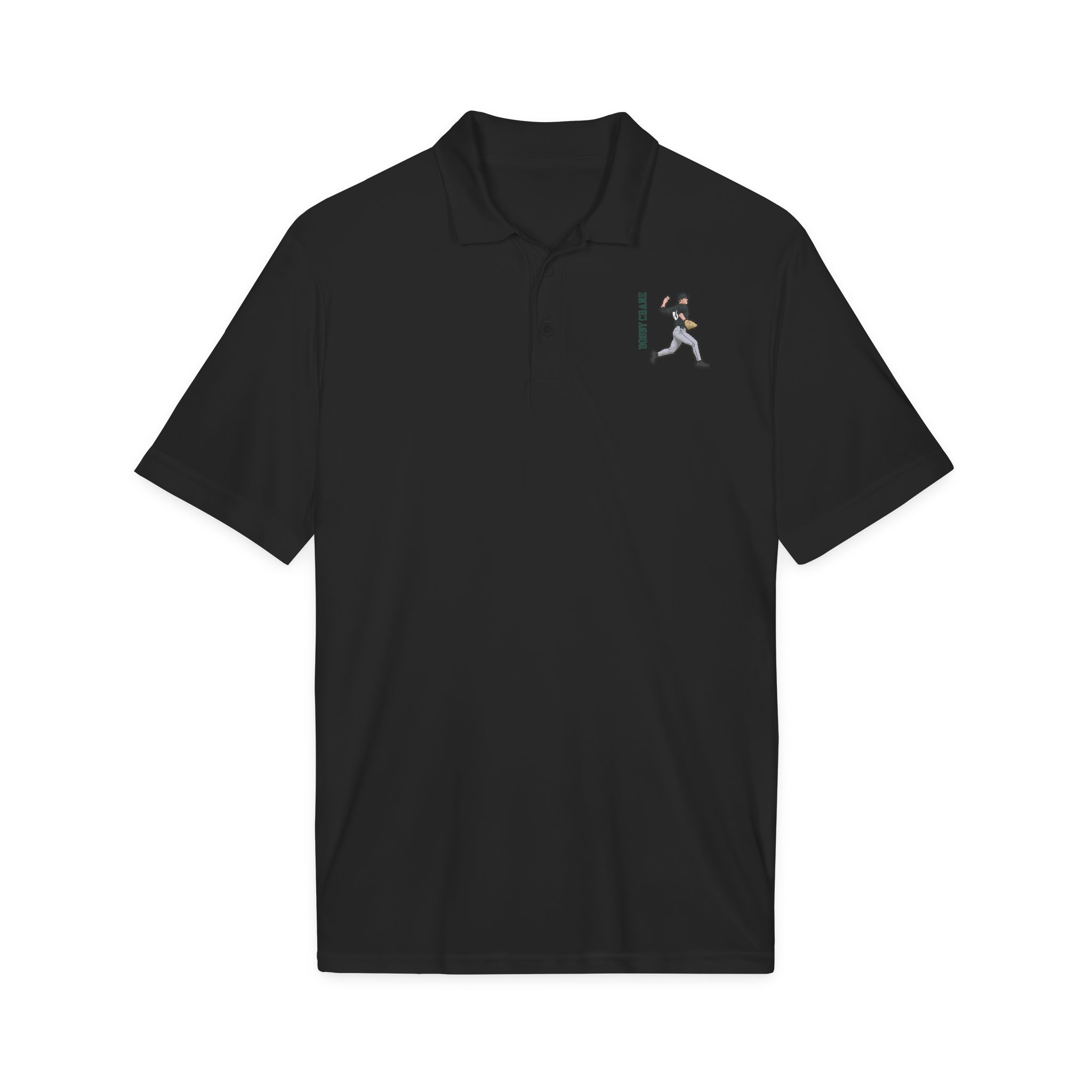 Polo — character_name_vertical in Black