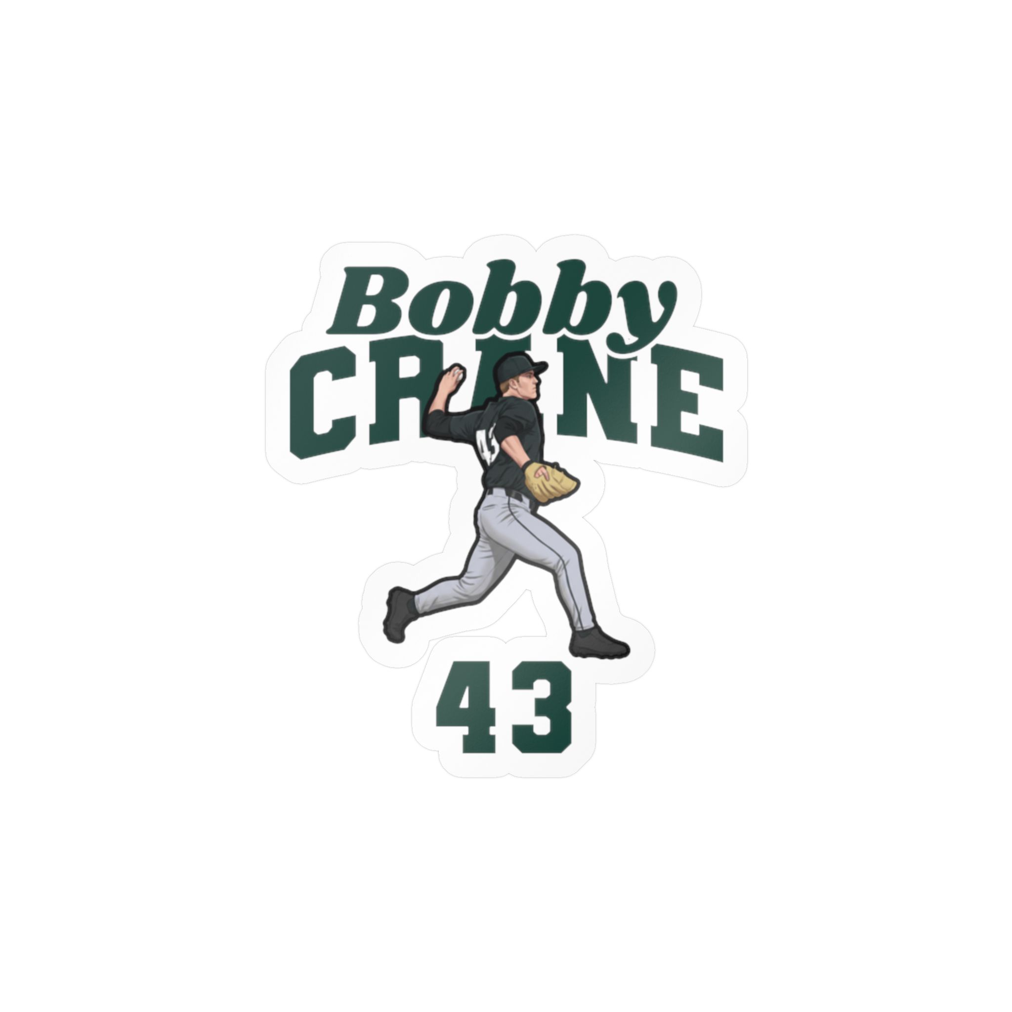 Vinyl Sticker — character_signature_arch in Classic