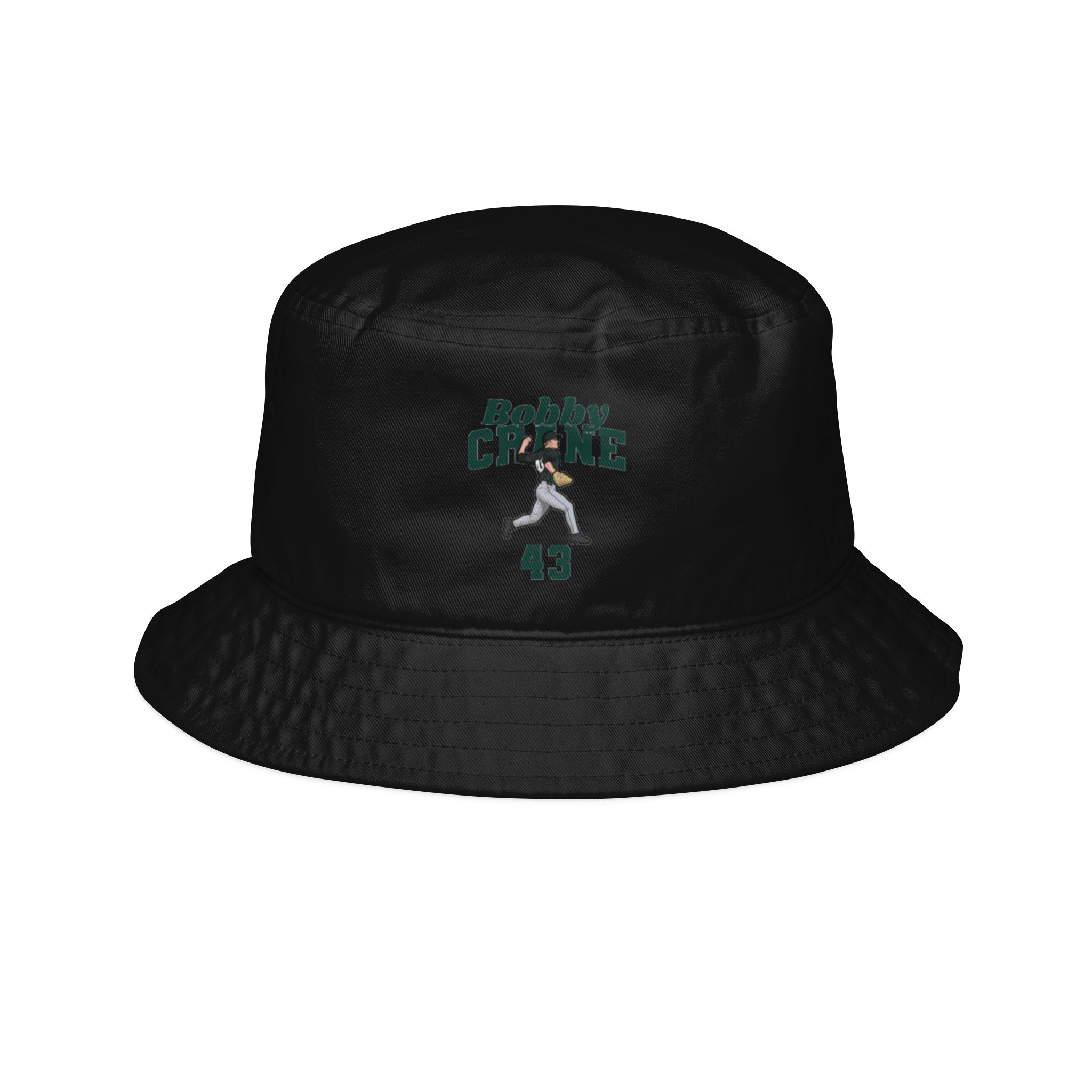 Bucket Hat — character_signature_arch in Black