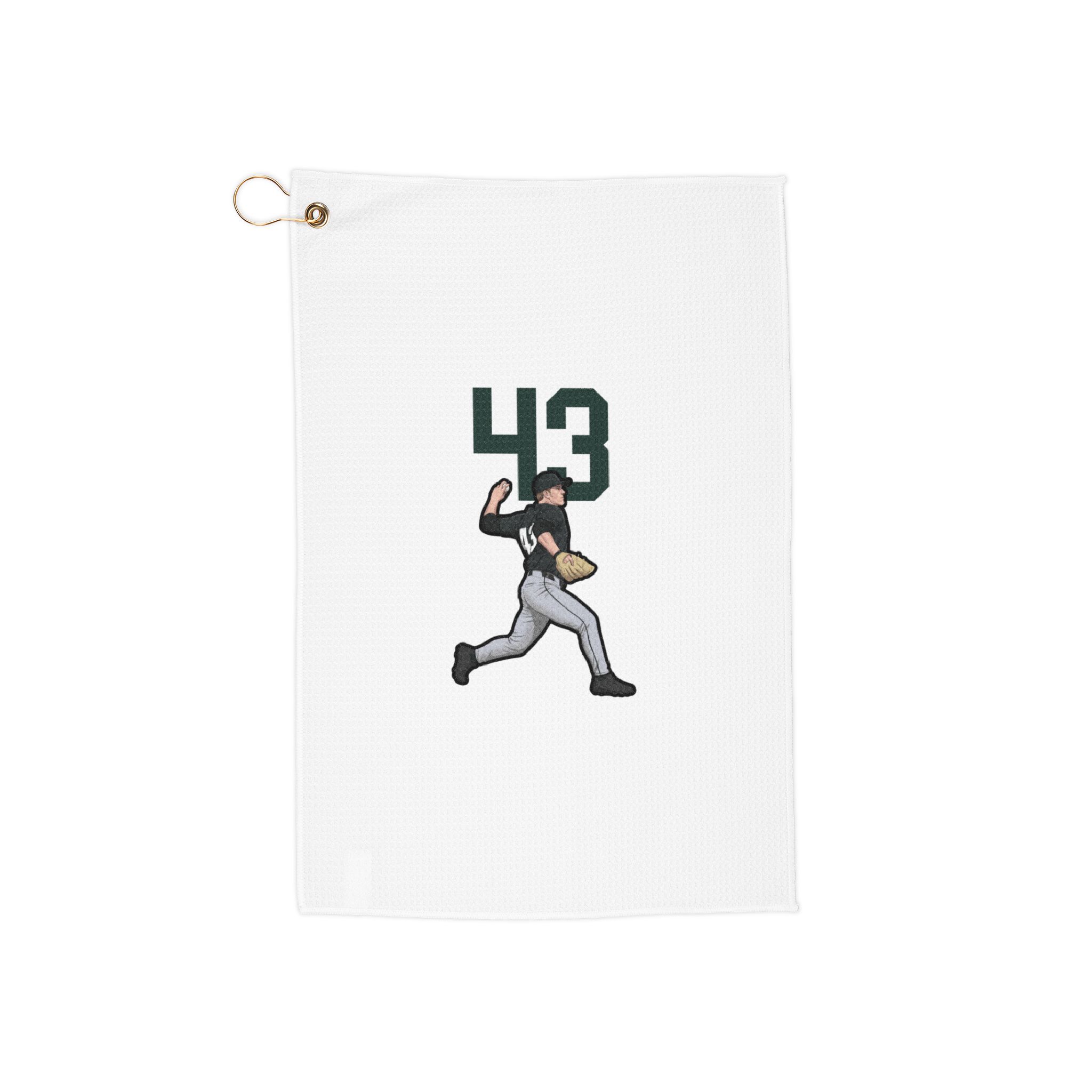 Golf Towel — character_number_top in Classic