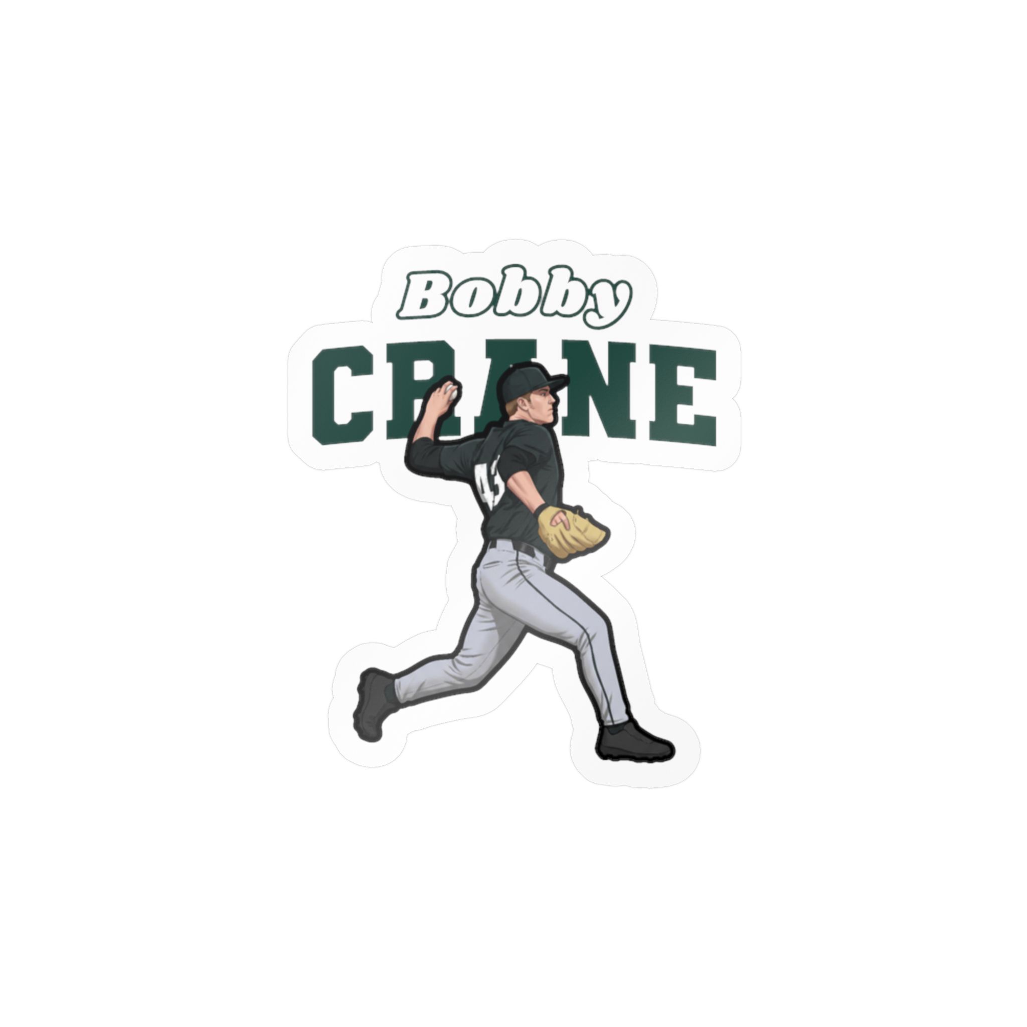 Vinyl Sticker — character_name_arch in Classic