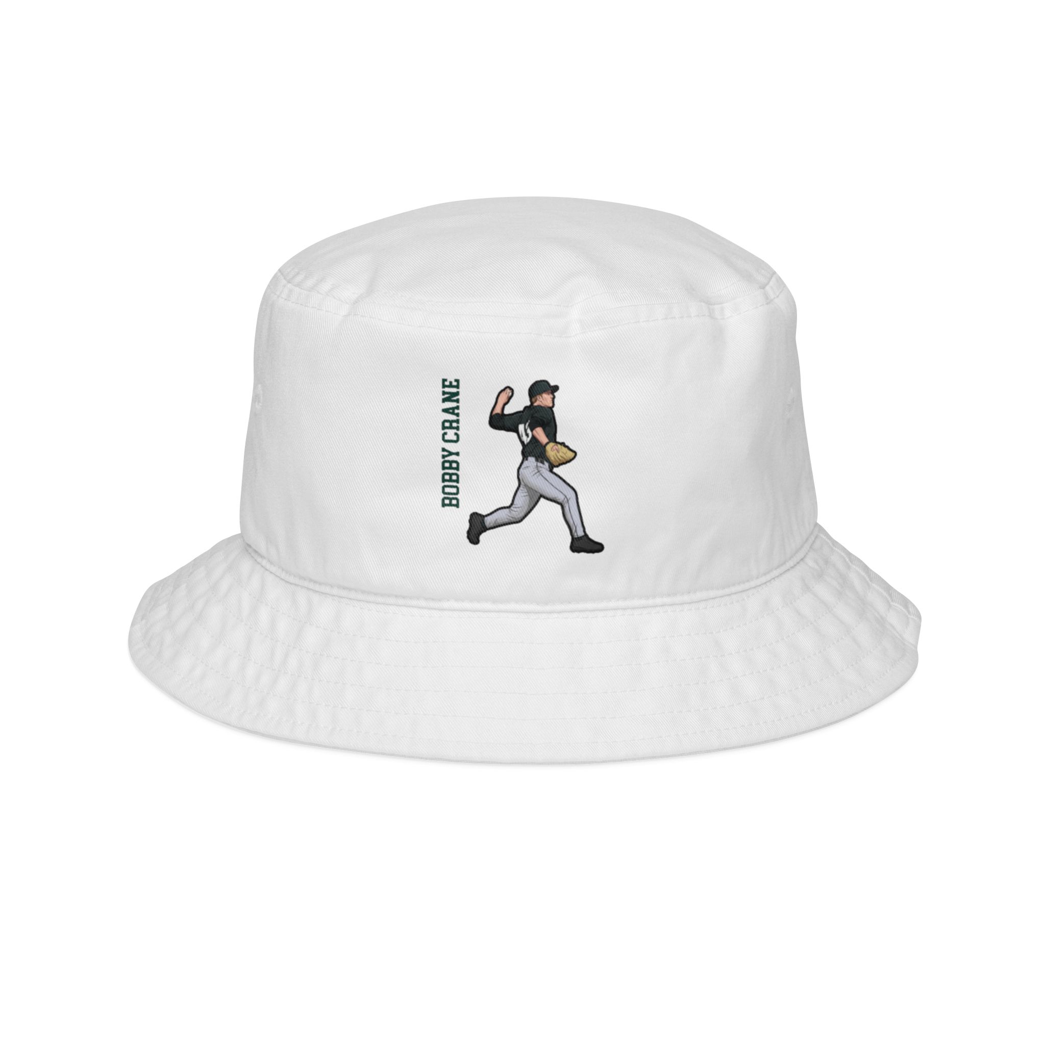 Bucket Hat — character_name_vertical in White