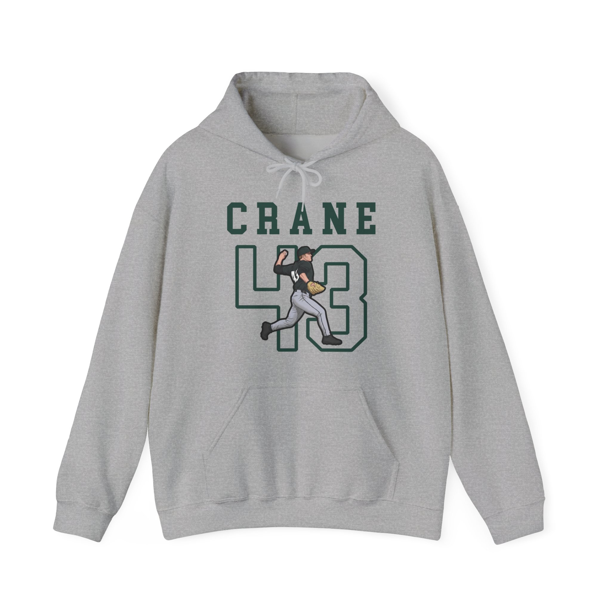 Hoodie — character_shirsey in Grey