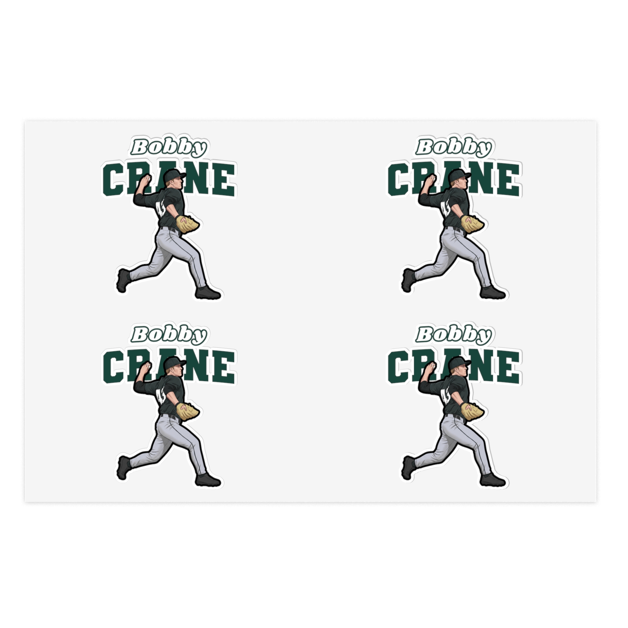 Sticker Sheet — character_name_arch in Classic