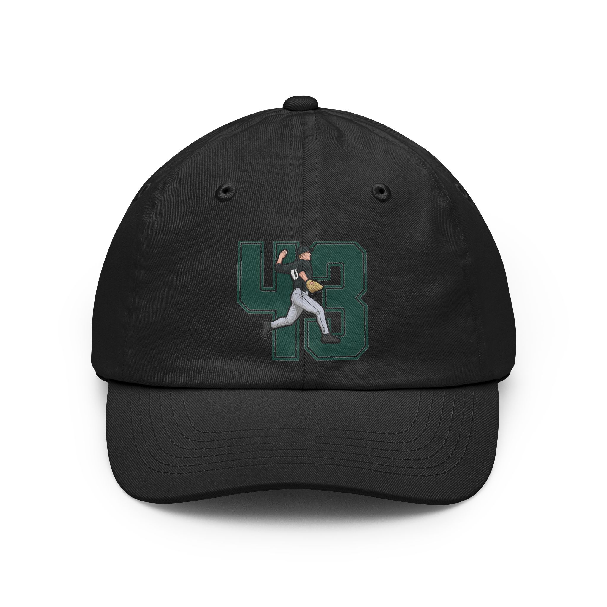 Classic Cap — character_number in Black