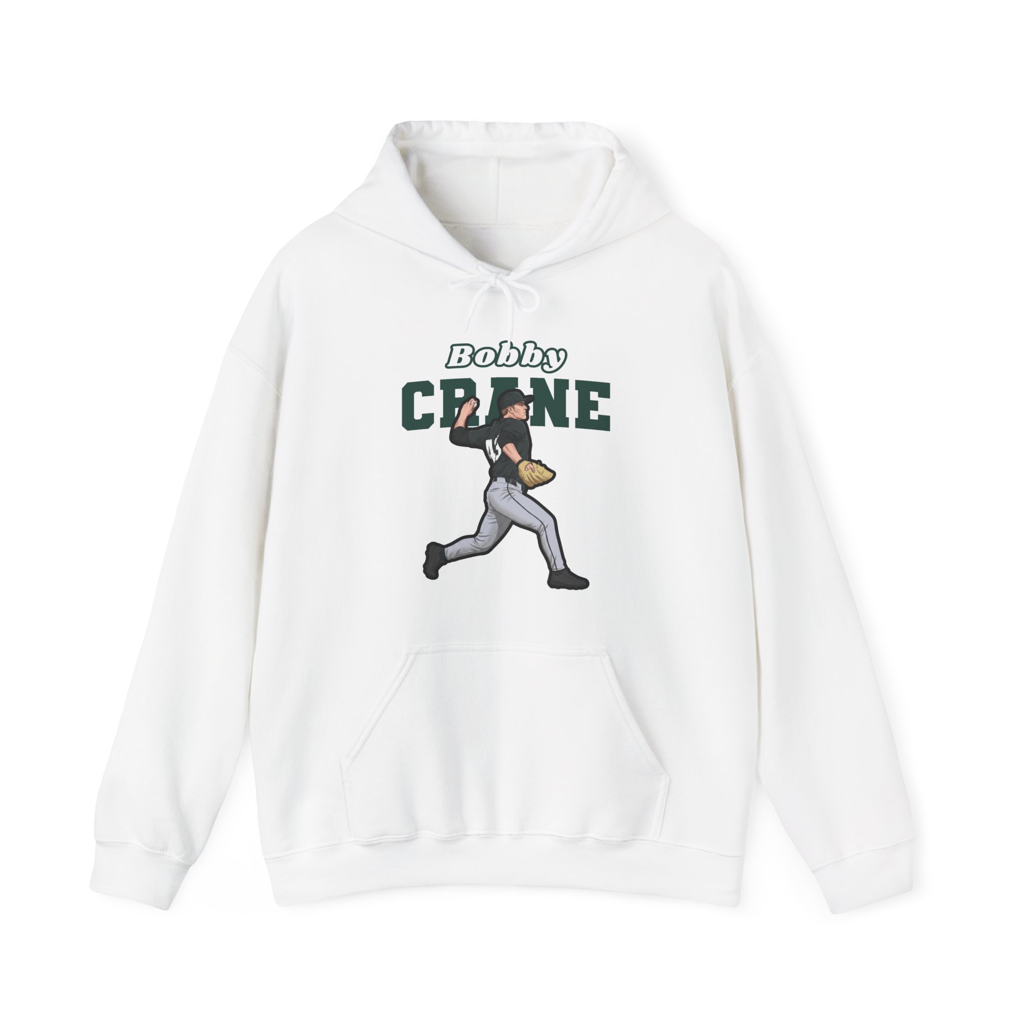 Hoodie — character_name_arch in White