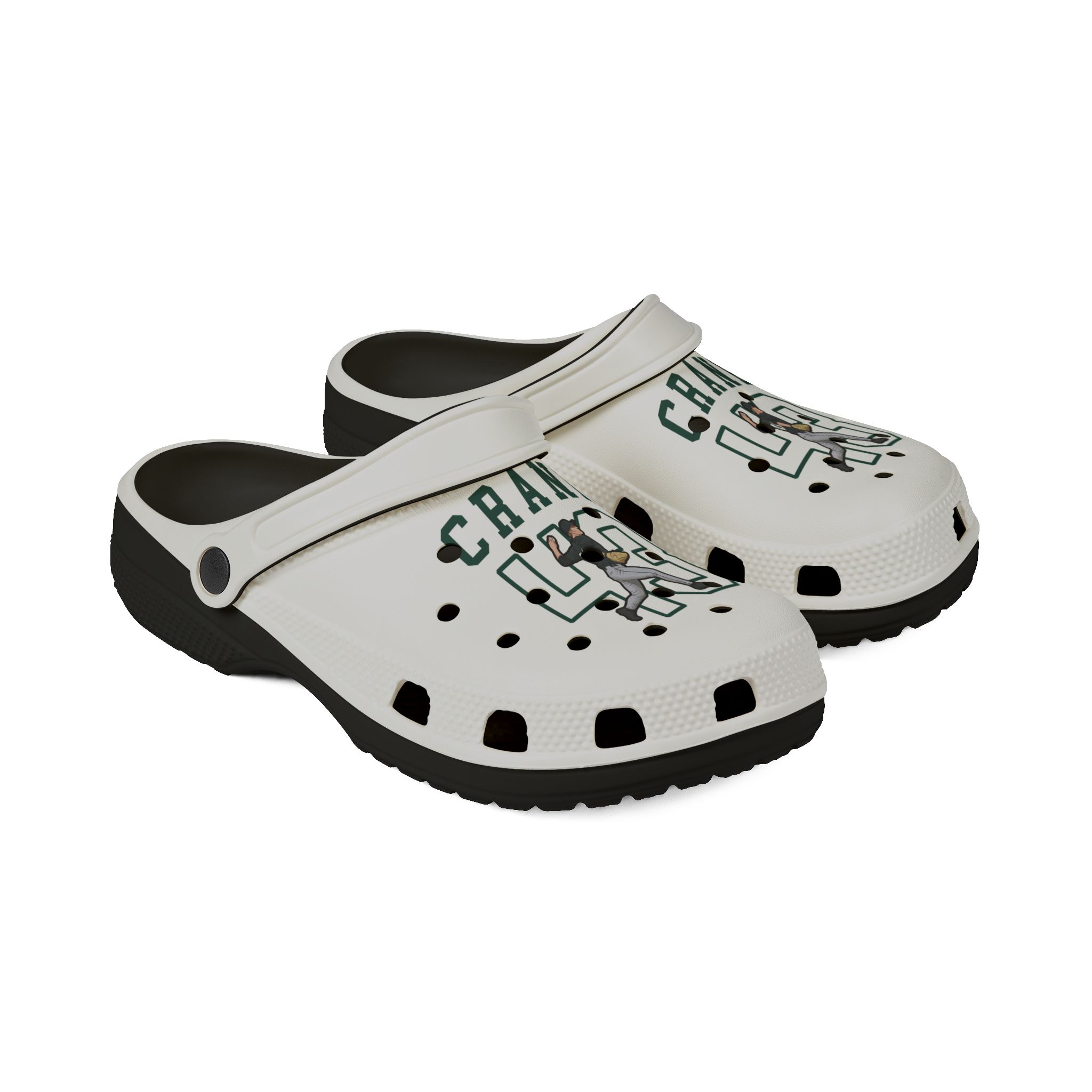 Rubber Clogs — character_shirsey in Black