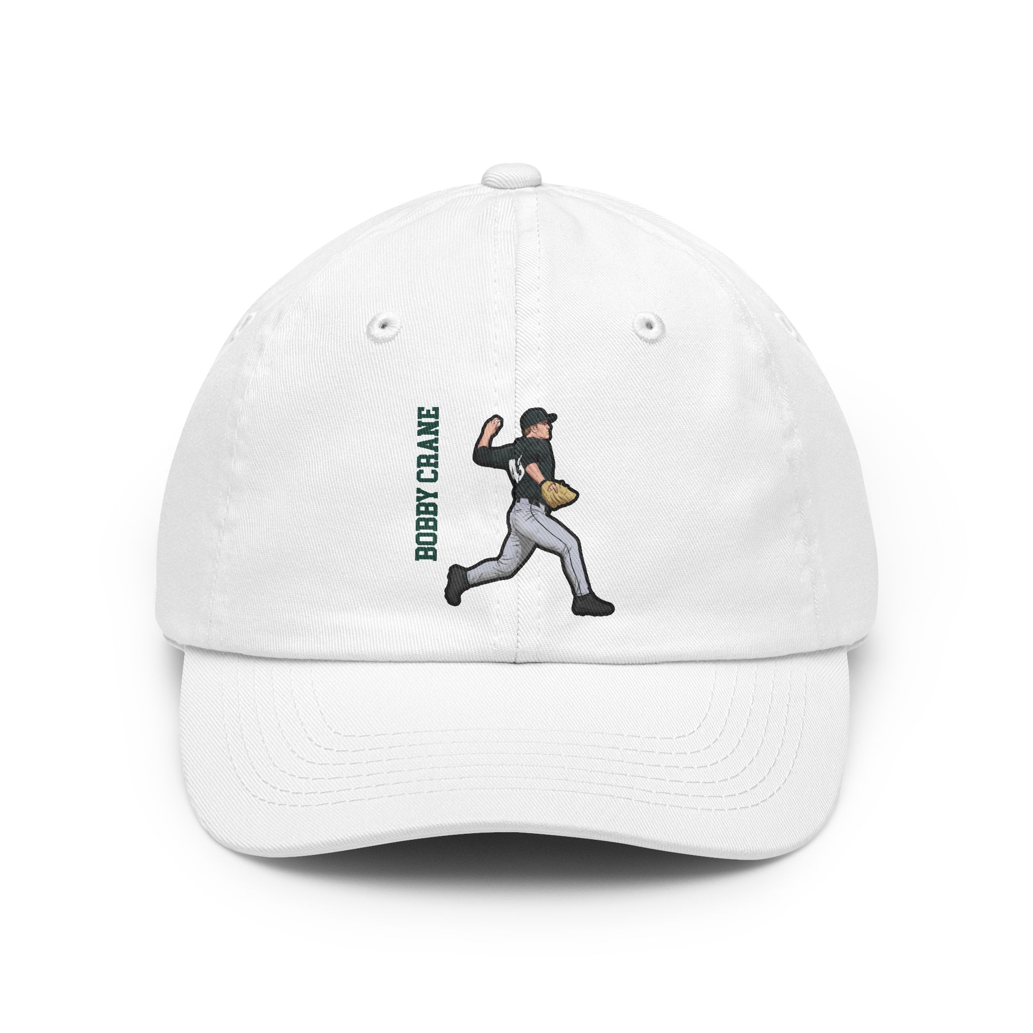 Classic Cap — character_name_vertical in White