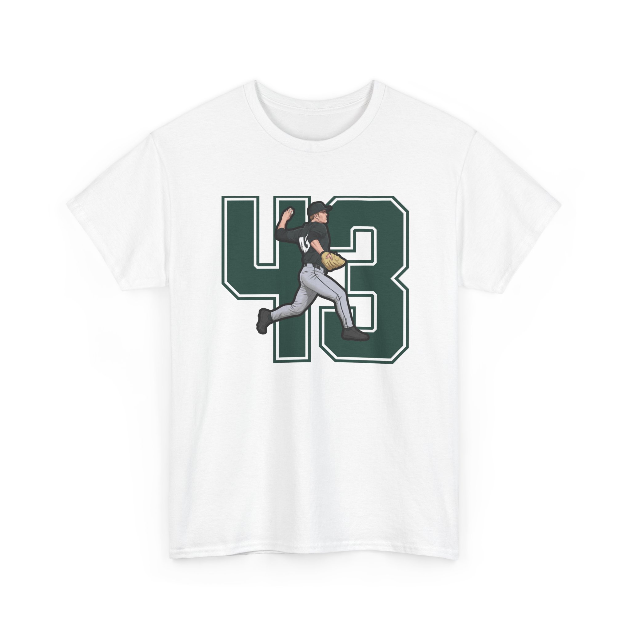 Tee — character_number in White