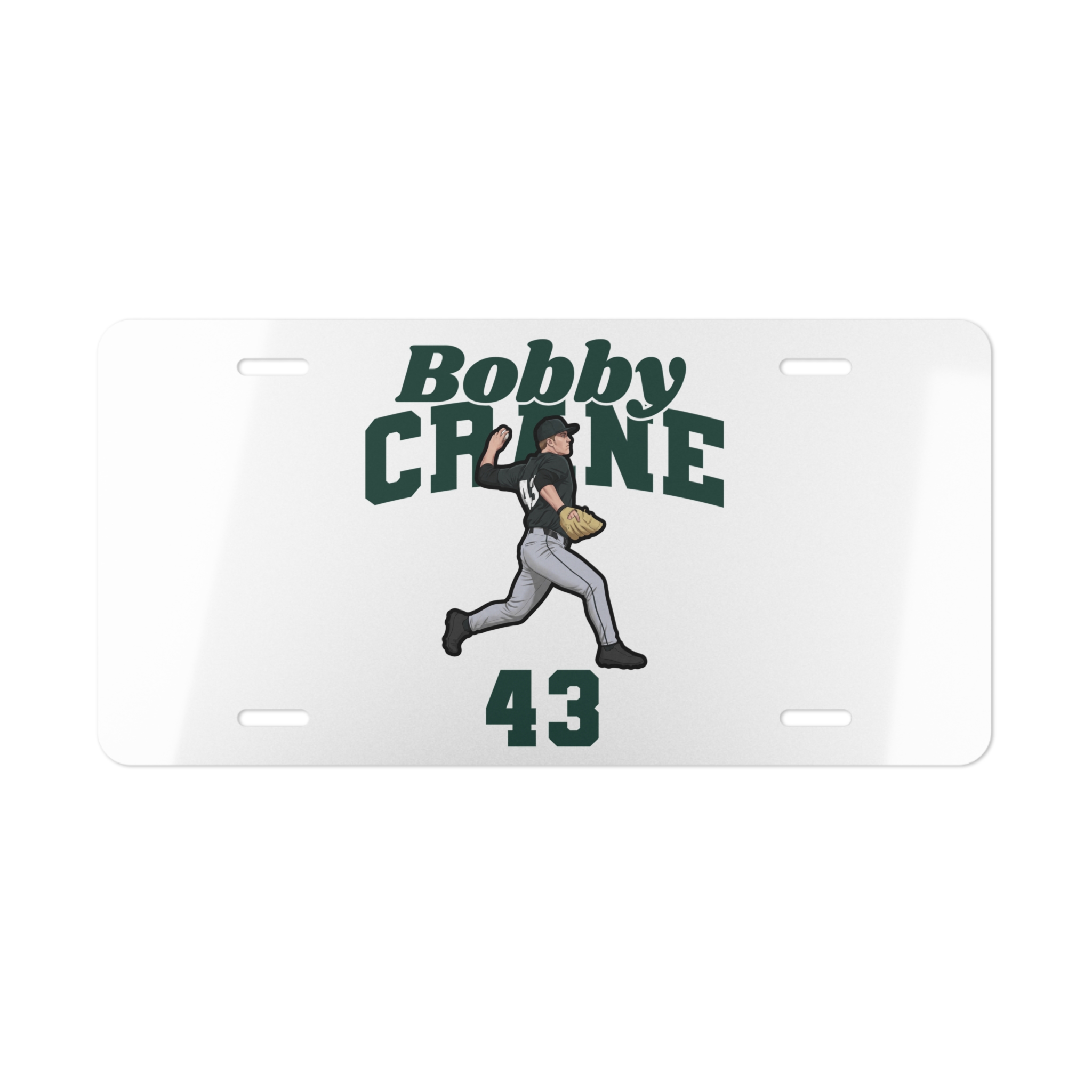 License Plate — character_signature_arch in Classic