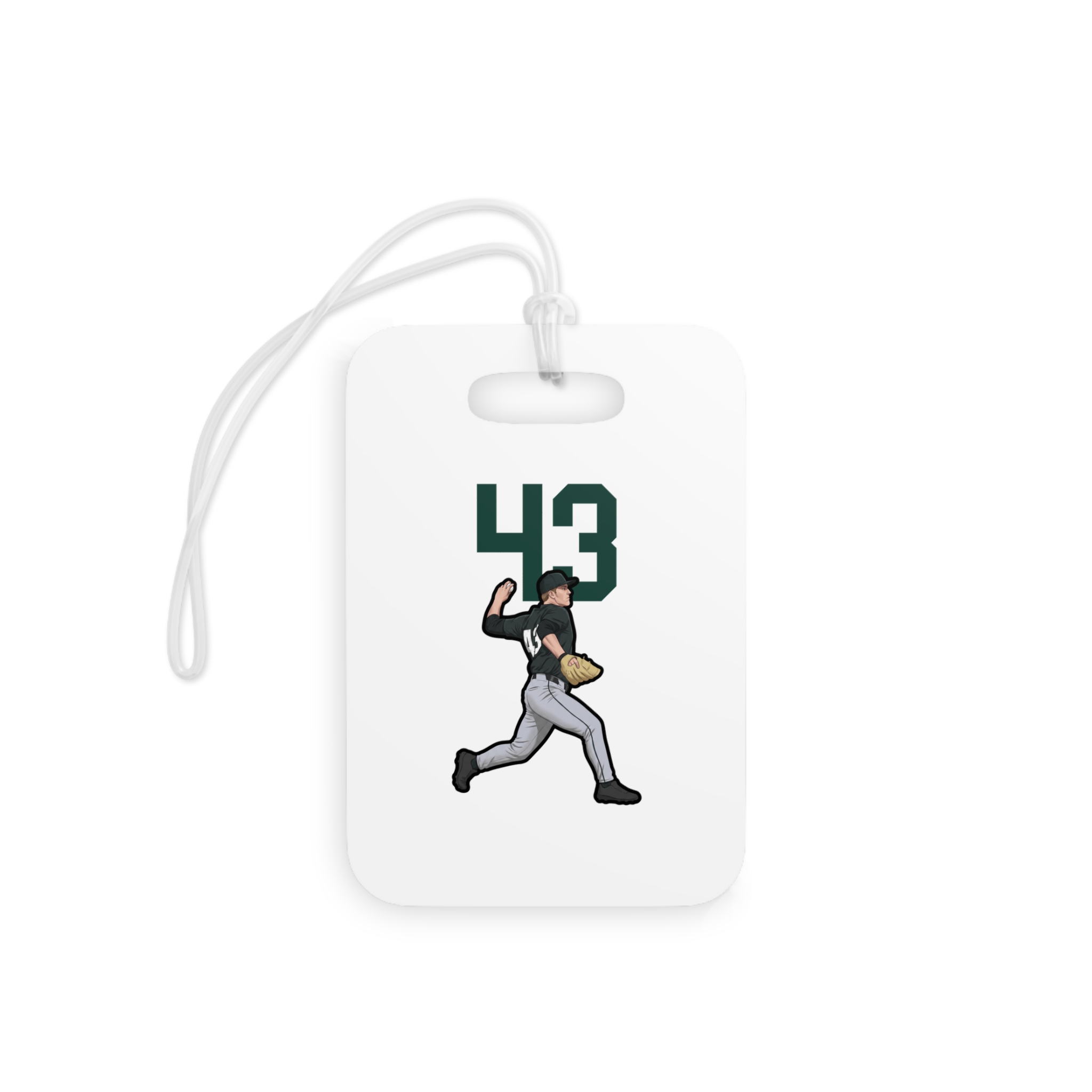 Bag Tag — character_number_top in Classic