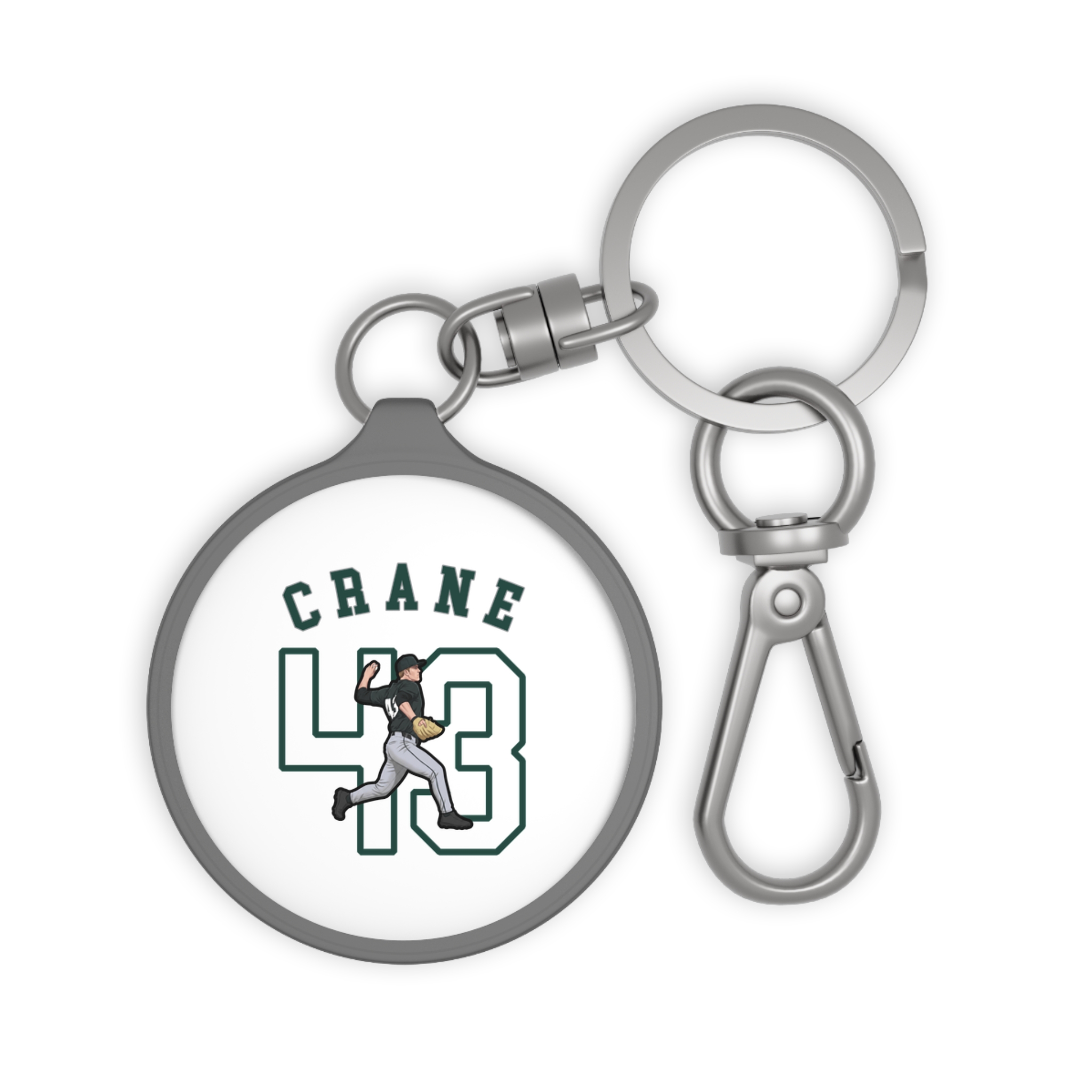 Keychain — character_shirsey_arch in Grey