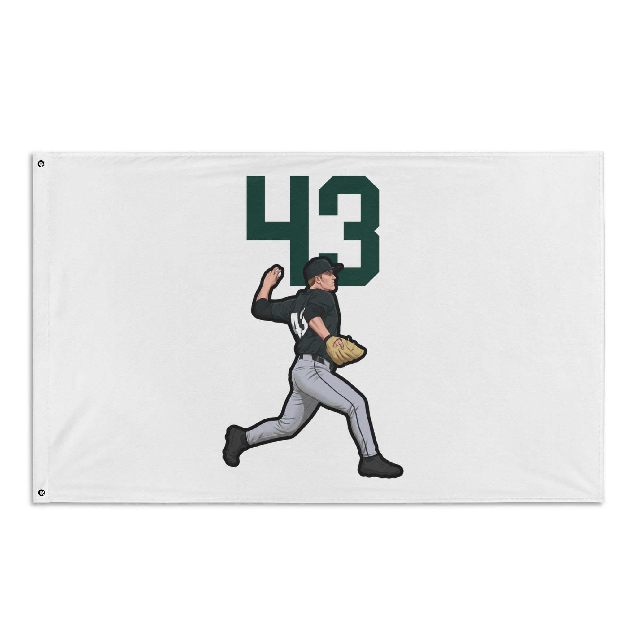 Flag (35 × 56 in) — character_number_top in Classic