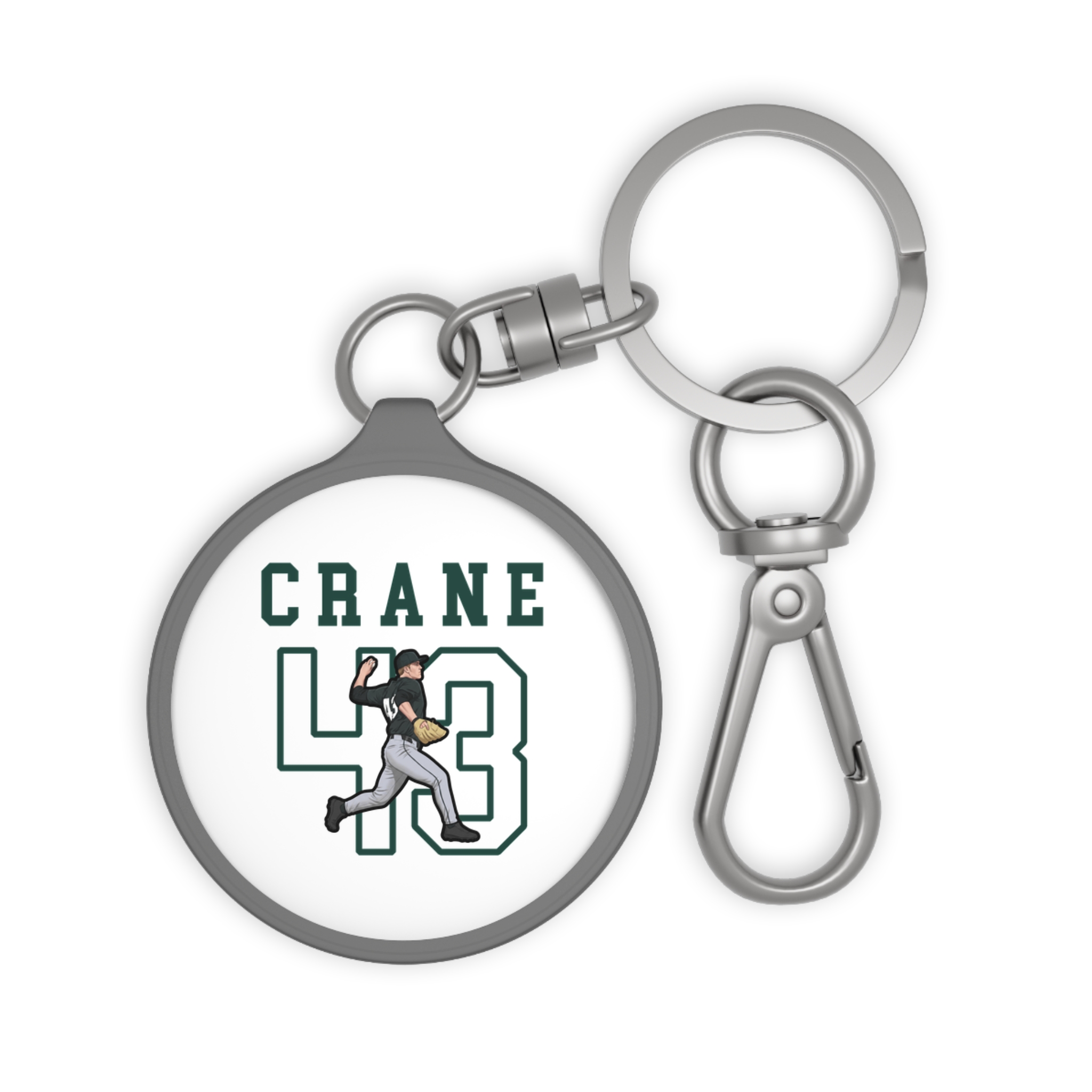 Keychain — character_shirsey in Grey