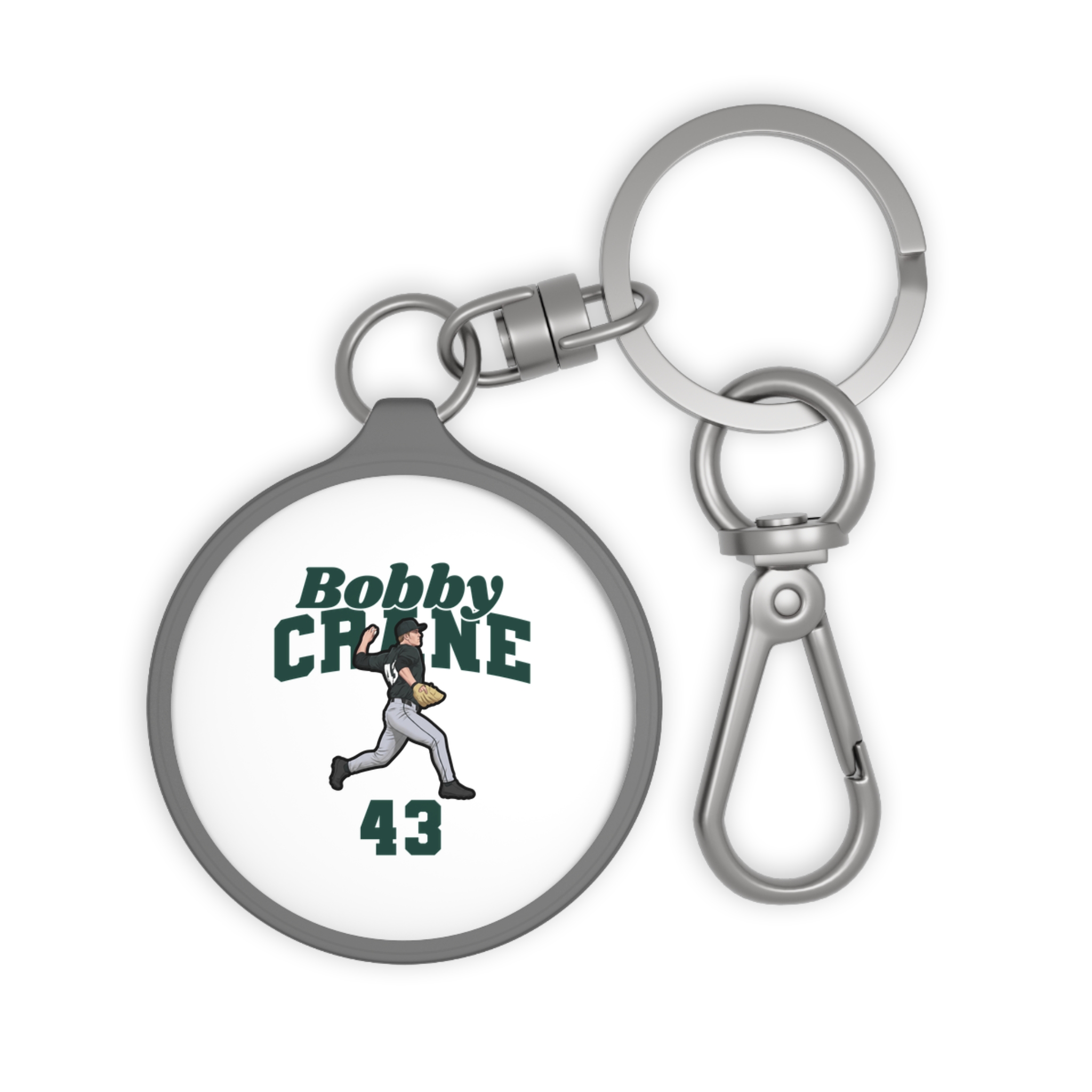 Keychain — character_signature_arch in Grey