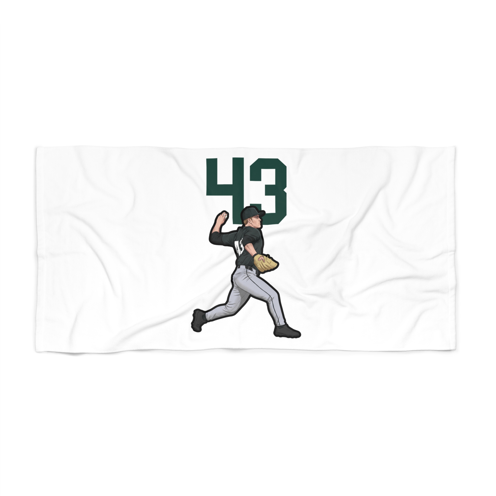 Beach Towel — character_number_top in Classic