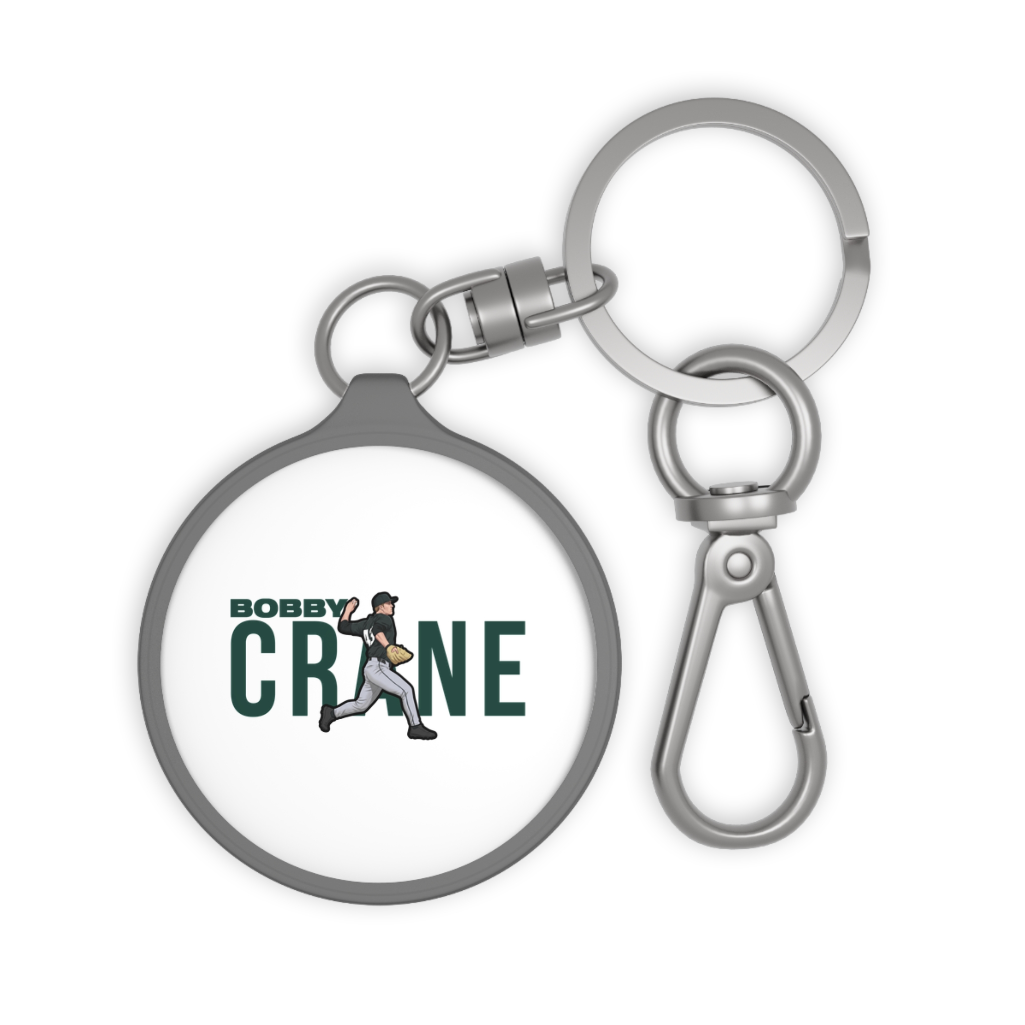 Keychain — character_player_name in Grey
