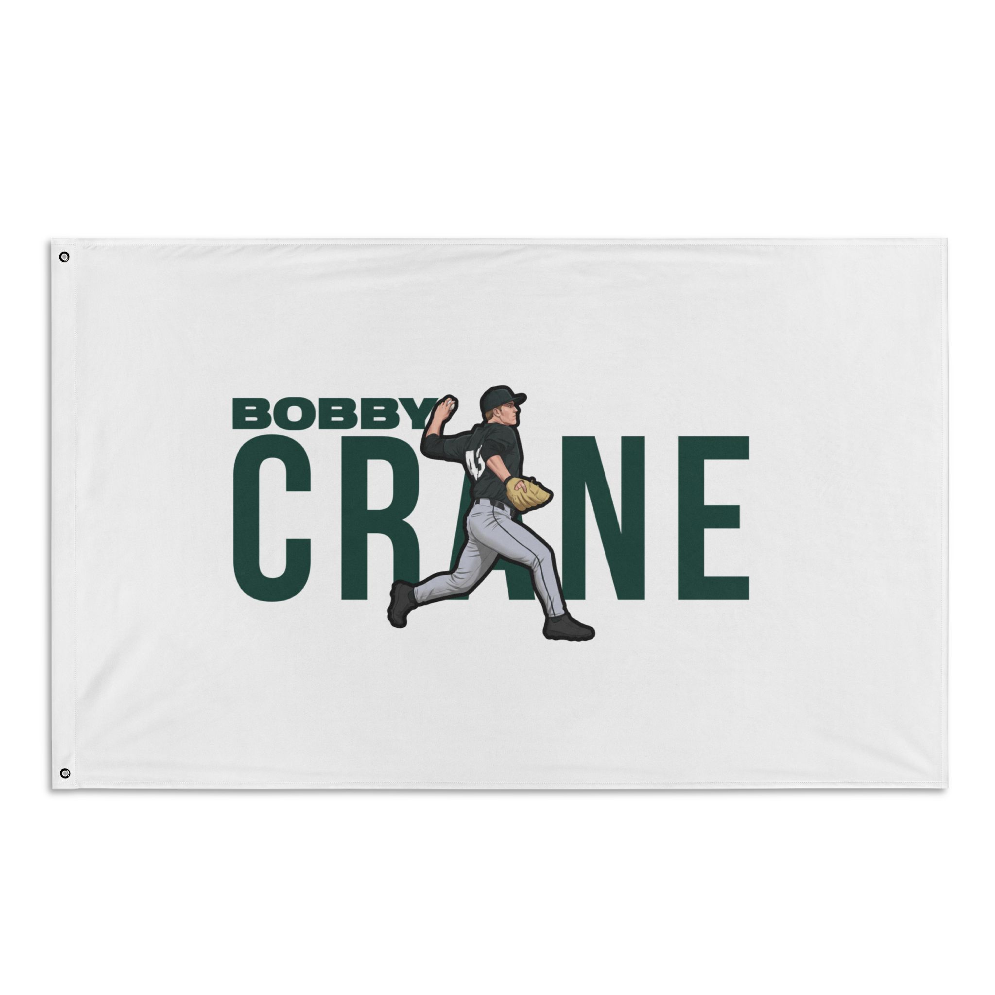 Flag (35 × 56 in) — character_player_name in Classic