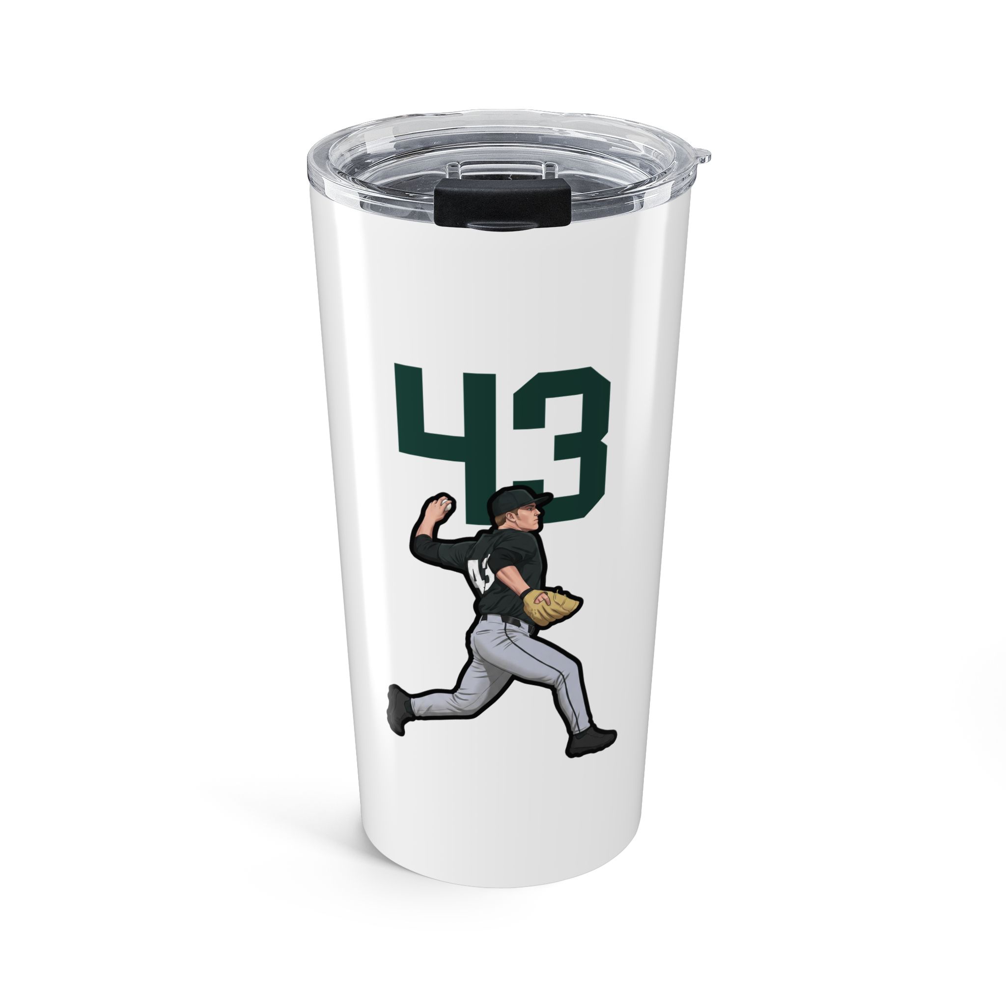 20oz Tumbler — character_number_top in Classic