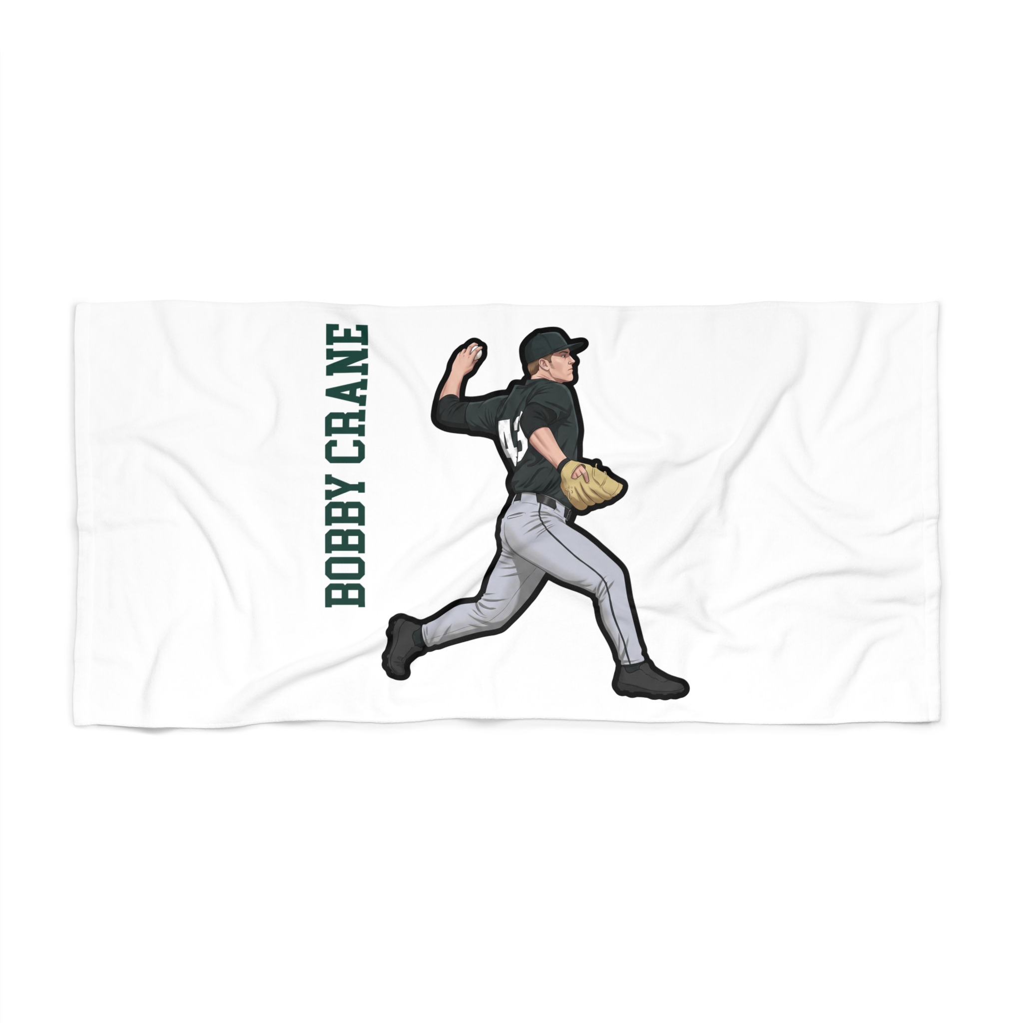 Beach Towel — character_name_vertical in Classic