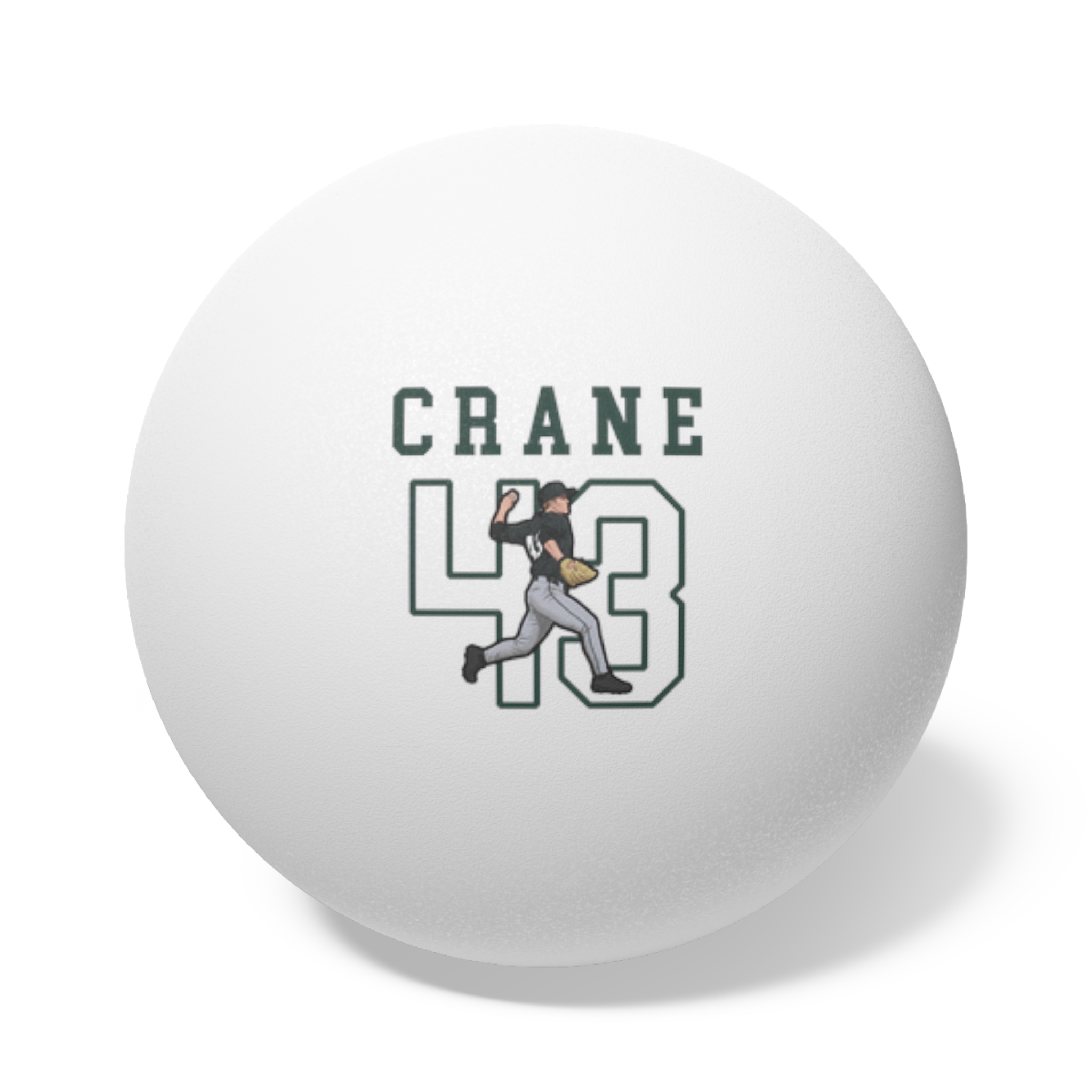 Ping Pong Balls, 6 pcs — character_shirsey in White