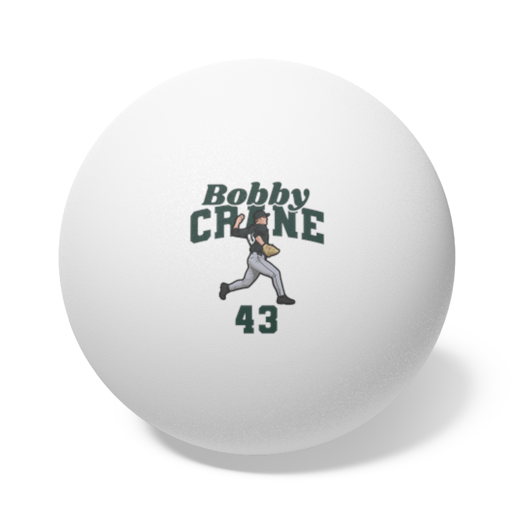 Ping Pong Balls, 6 pcs — character_signature_arch in White