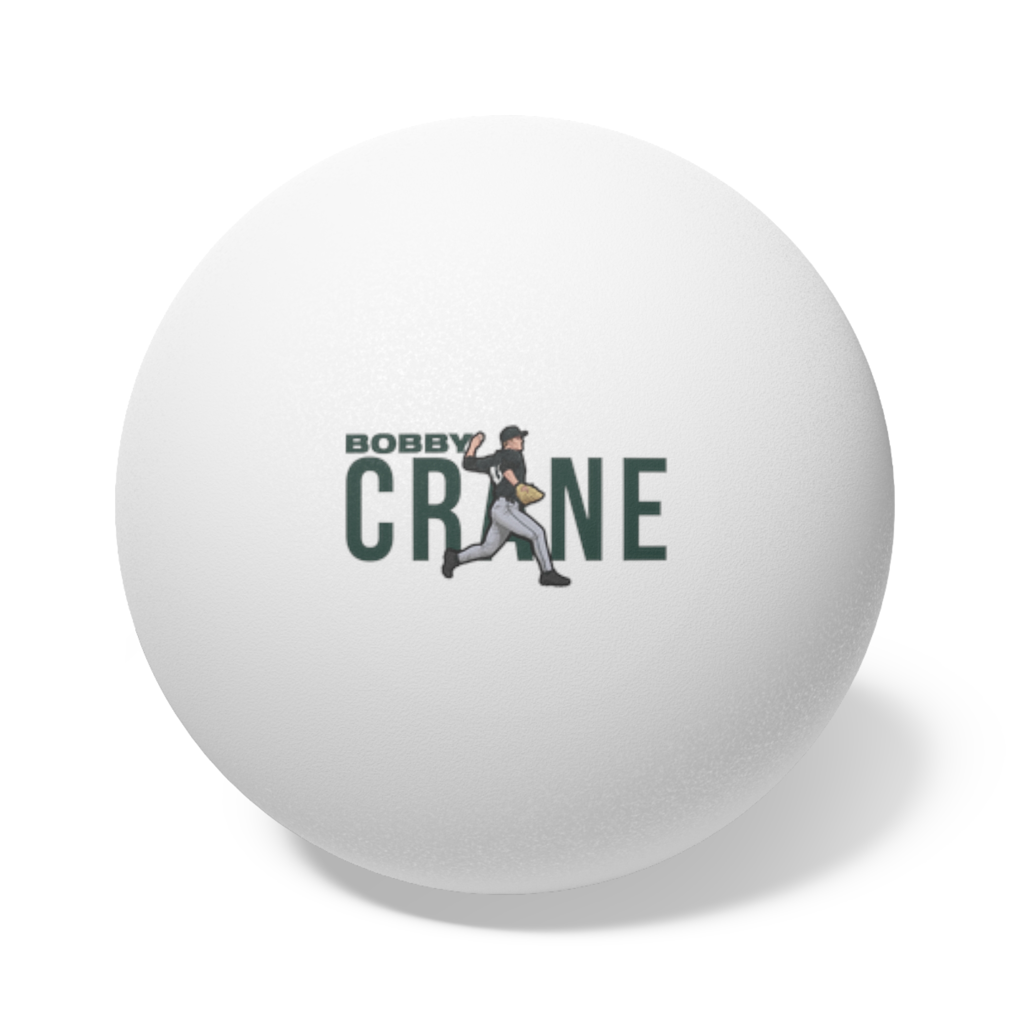 Ping Pong Balls, 6 pcs — character_player_name in White