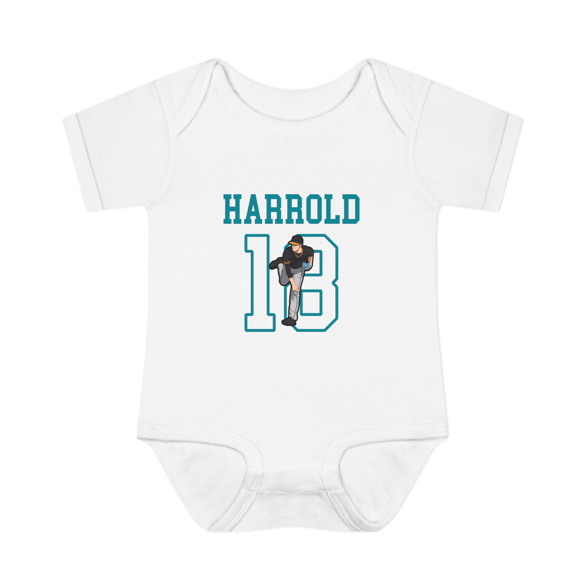 Baby Onesie — character_shirsey in White