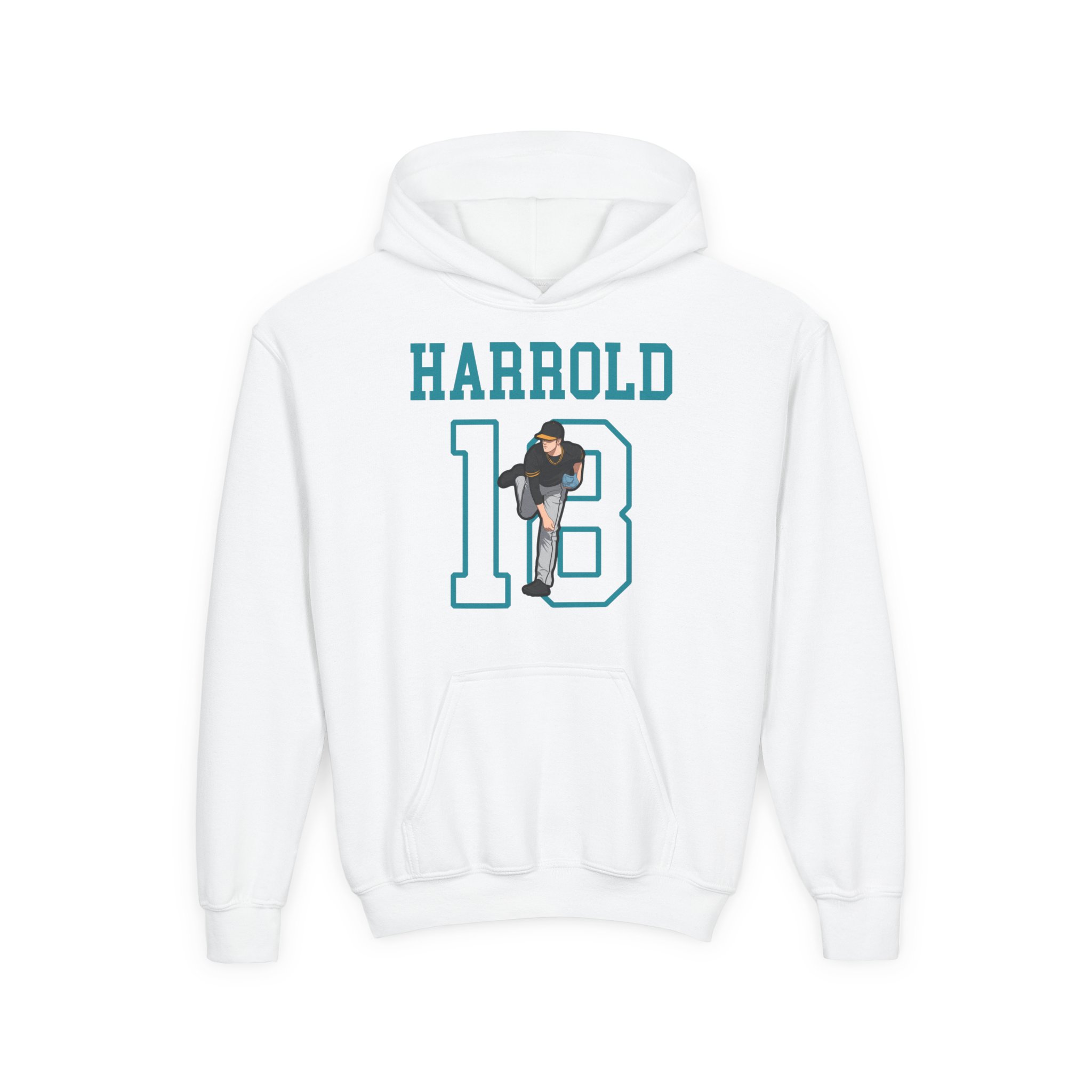 Youth Hoodie — character_shirsey in White
