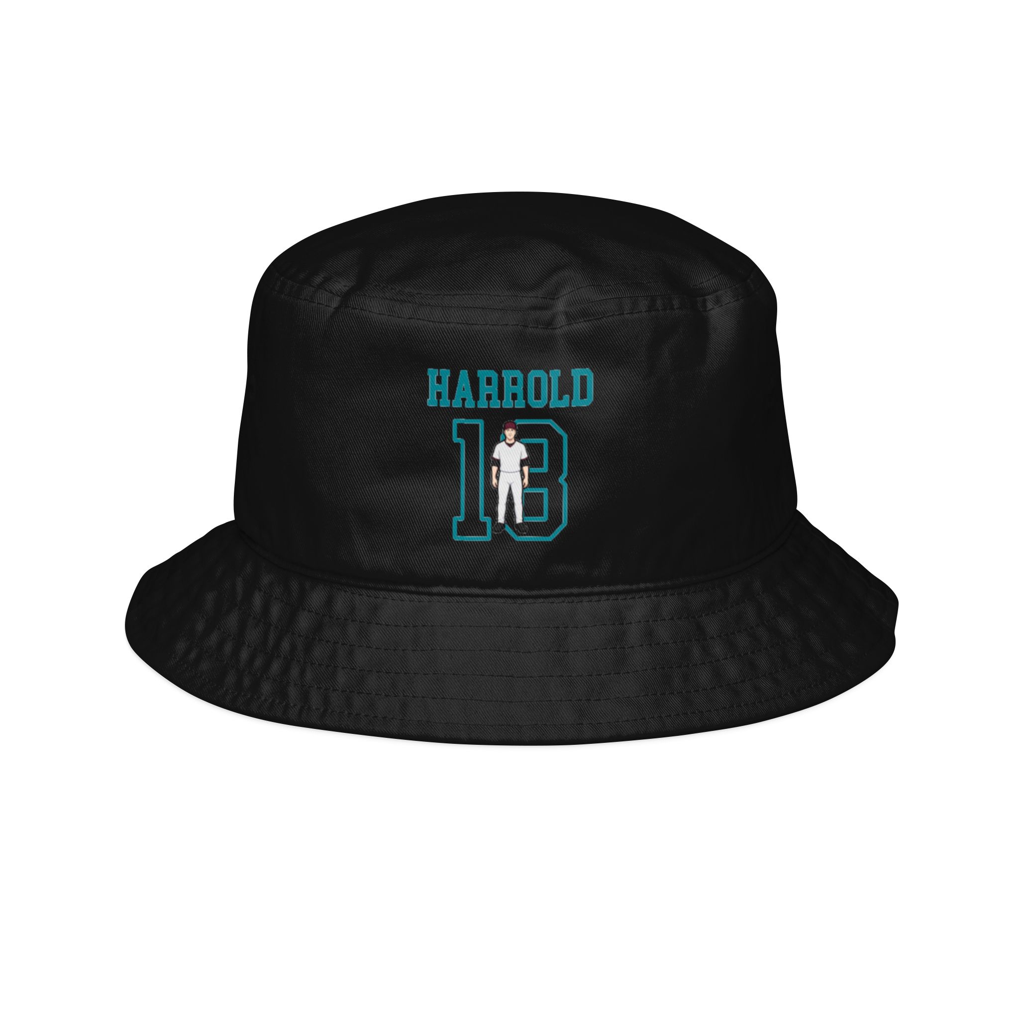 Bucket Hat — character_shirsey in Black