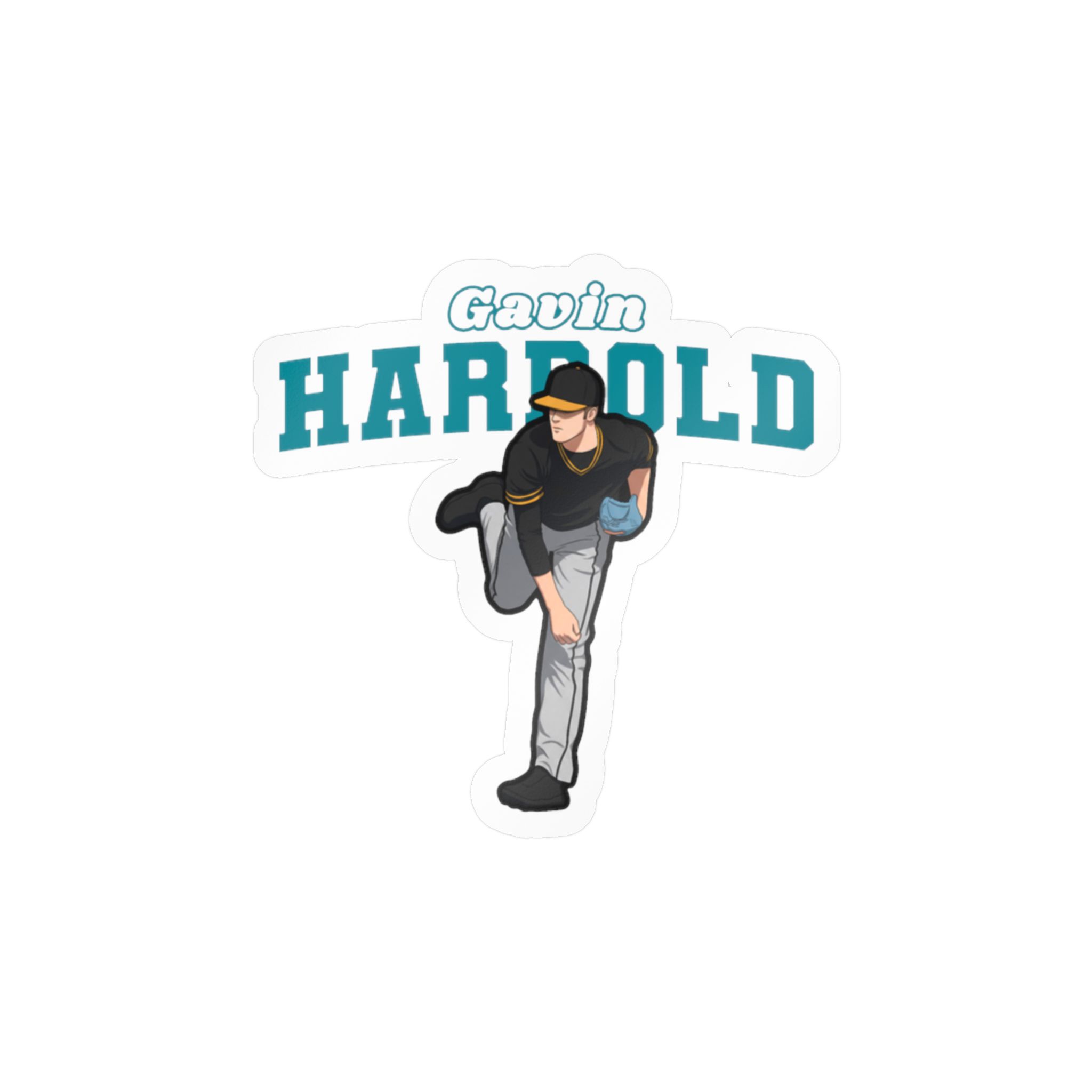 Vinyl Sticker — character_name_arch in Classic