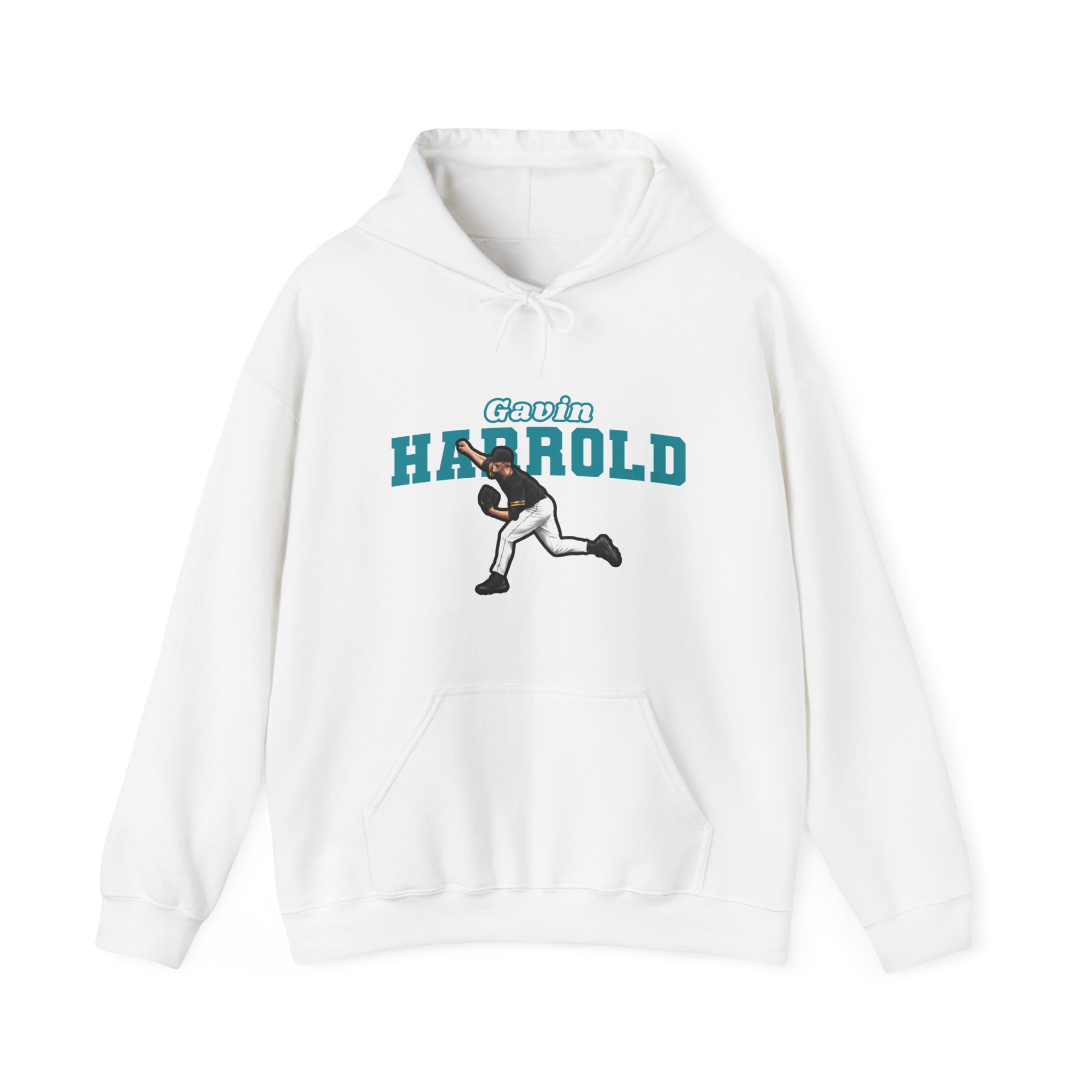 Hoodie — character_name_arch in White