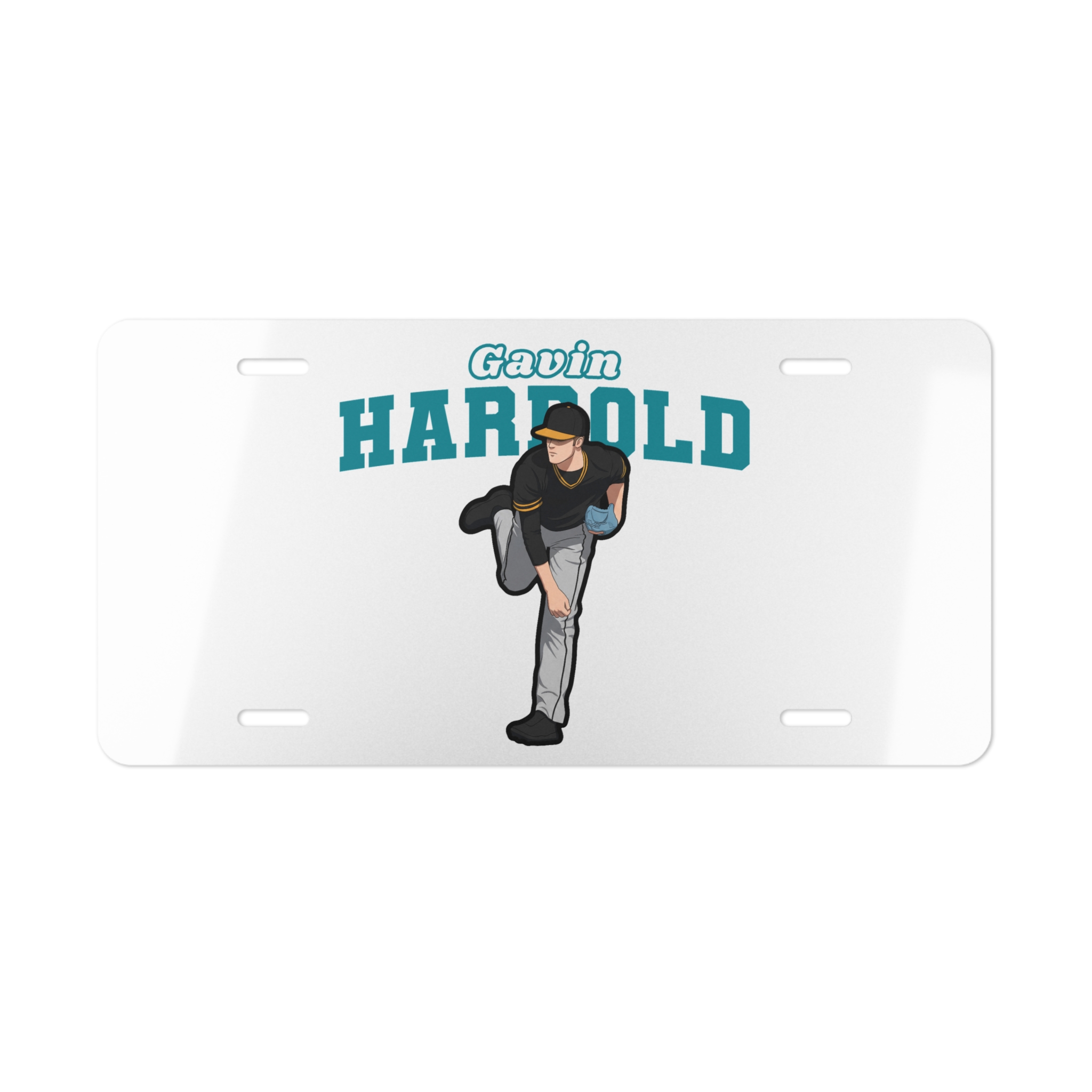 License Plate — character_name_arch in Classic