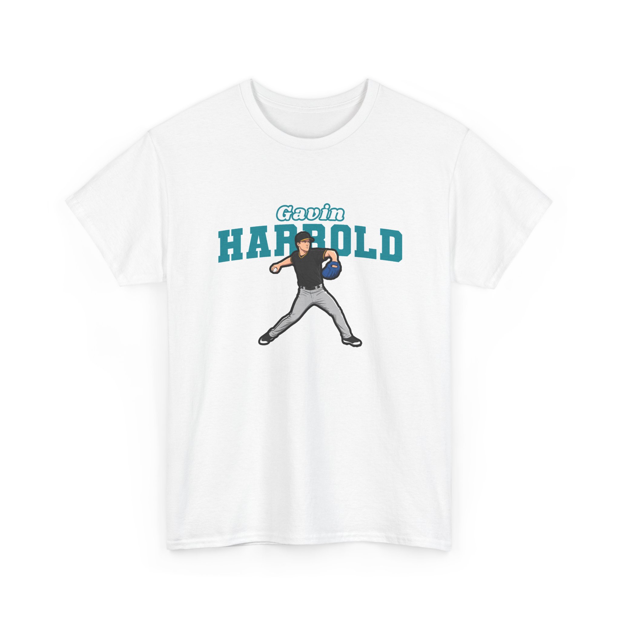 Tee — character_name_arch in White