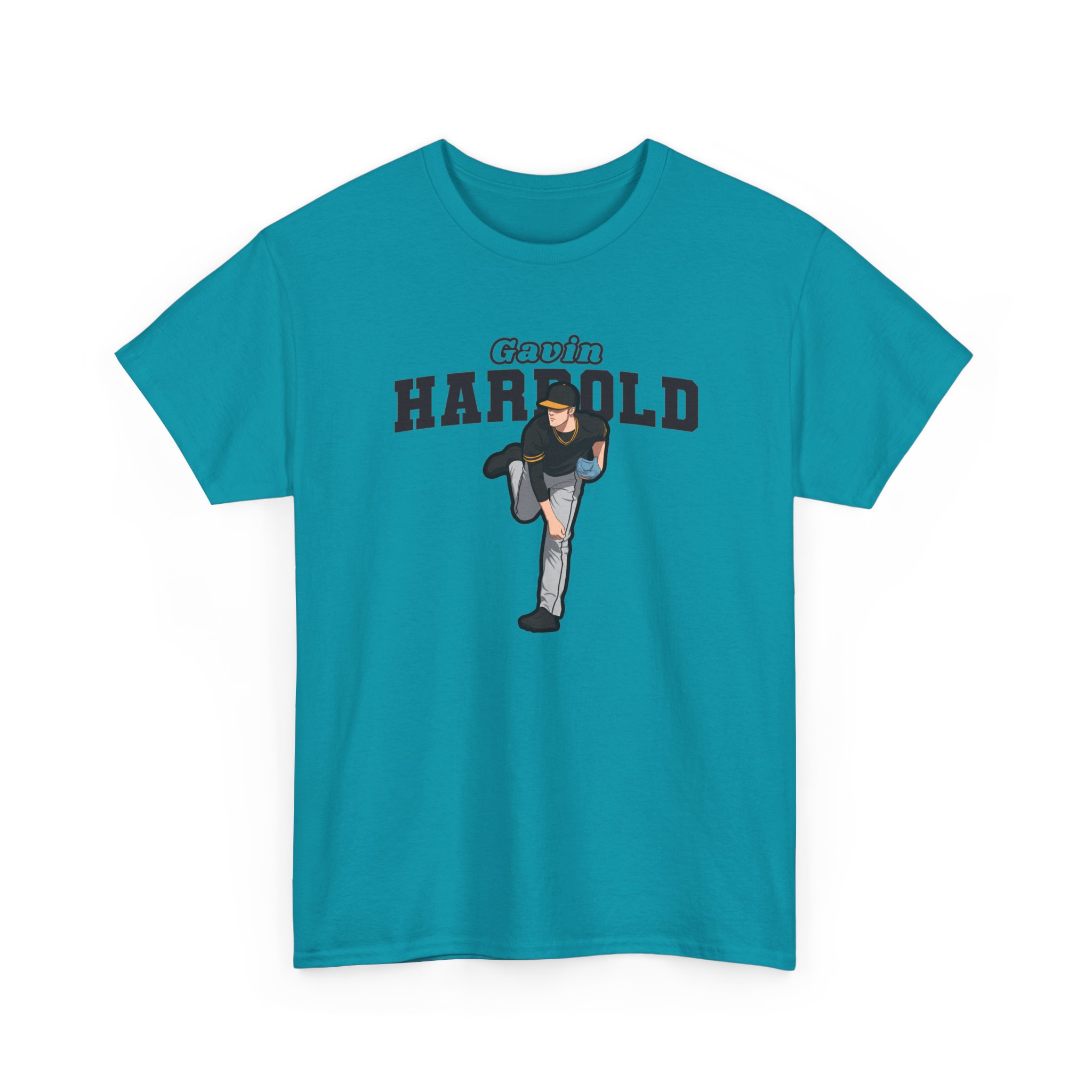 Tee — character_name_arch in Blue