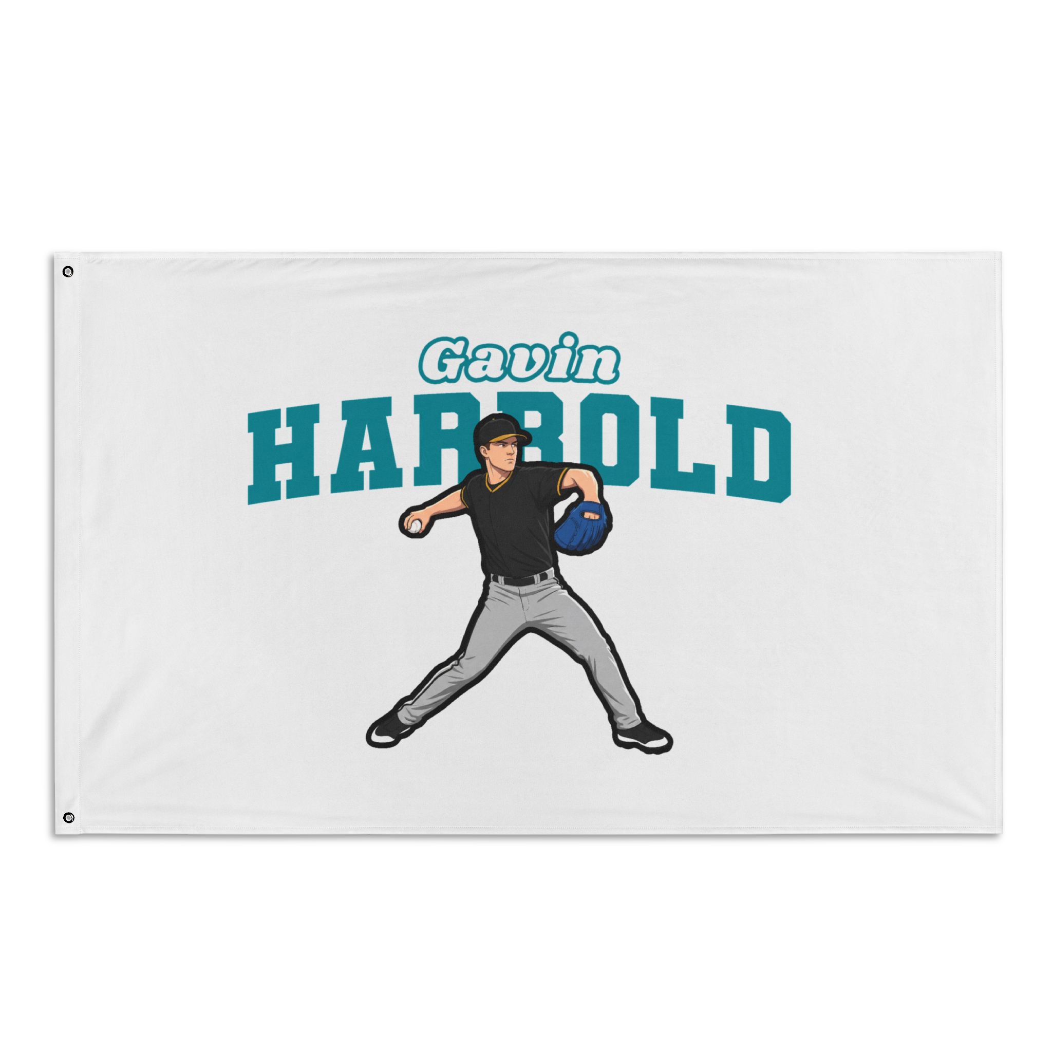 Flag (35 × 56 in) — character_name_arch in Classic