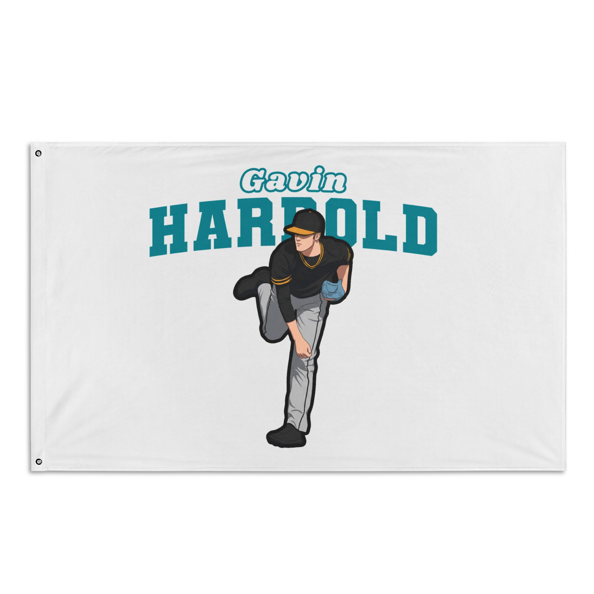 Flag (35 × 56 in) — character_name_arch in Classic