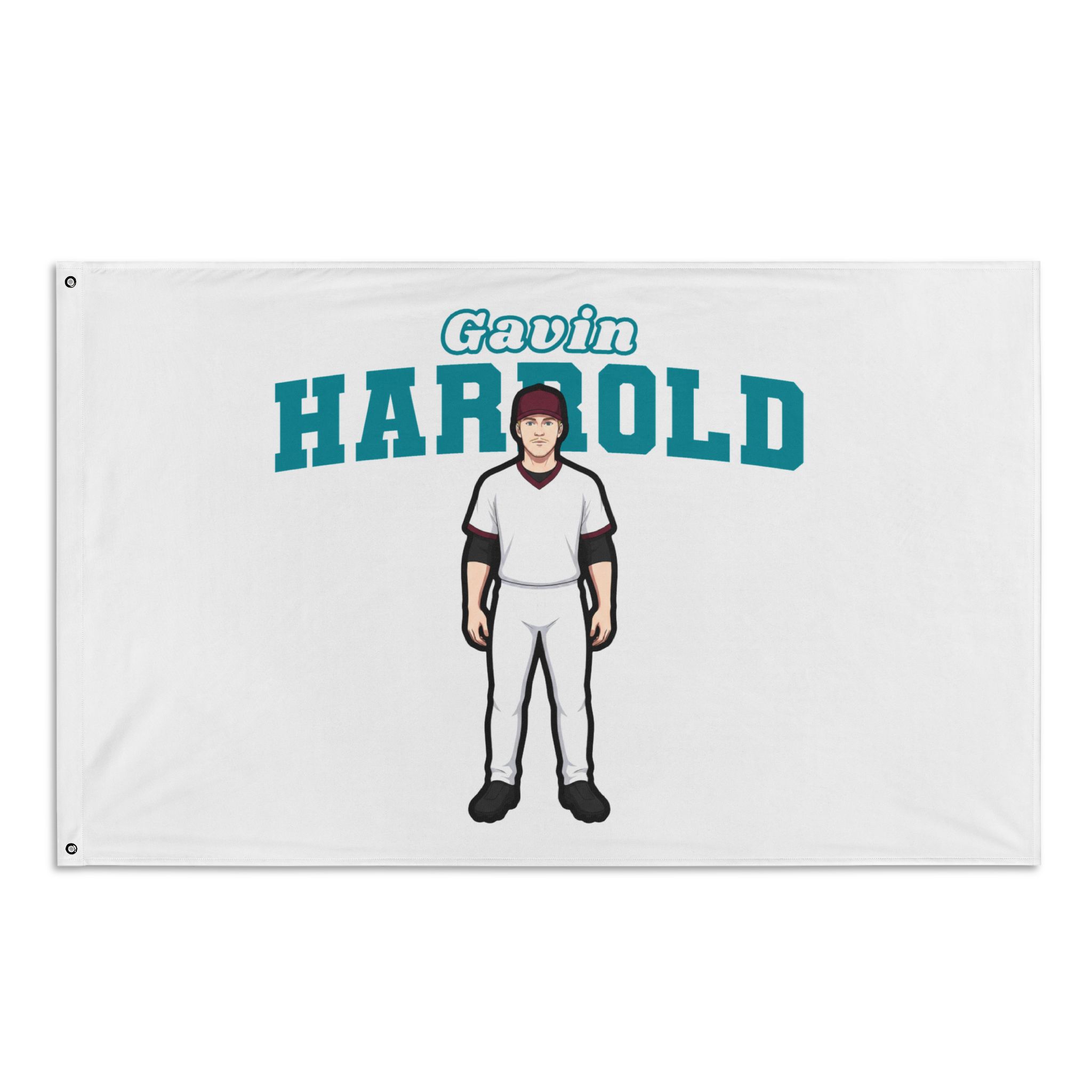 Flag (35 × 56 in) — character_name_arch in Classic