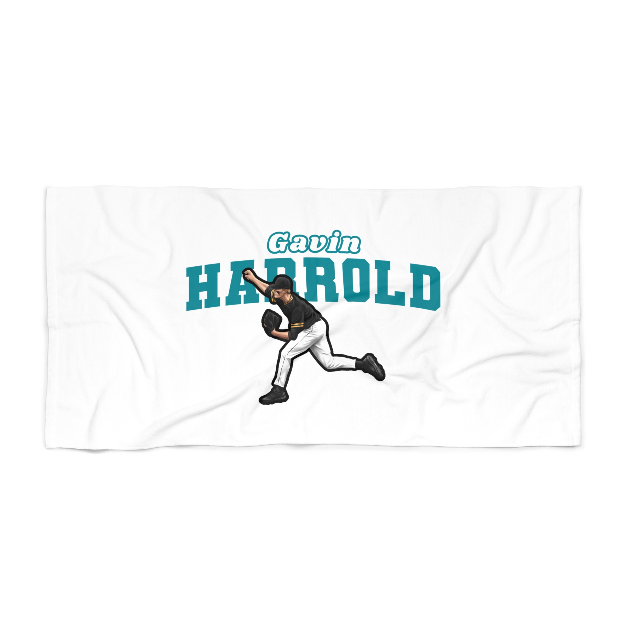 Beach Towel — character_name_arch in Classic