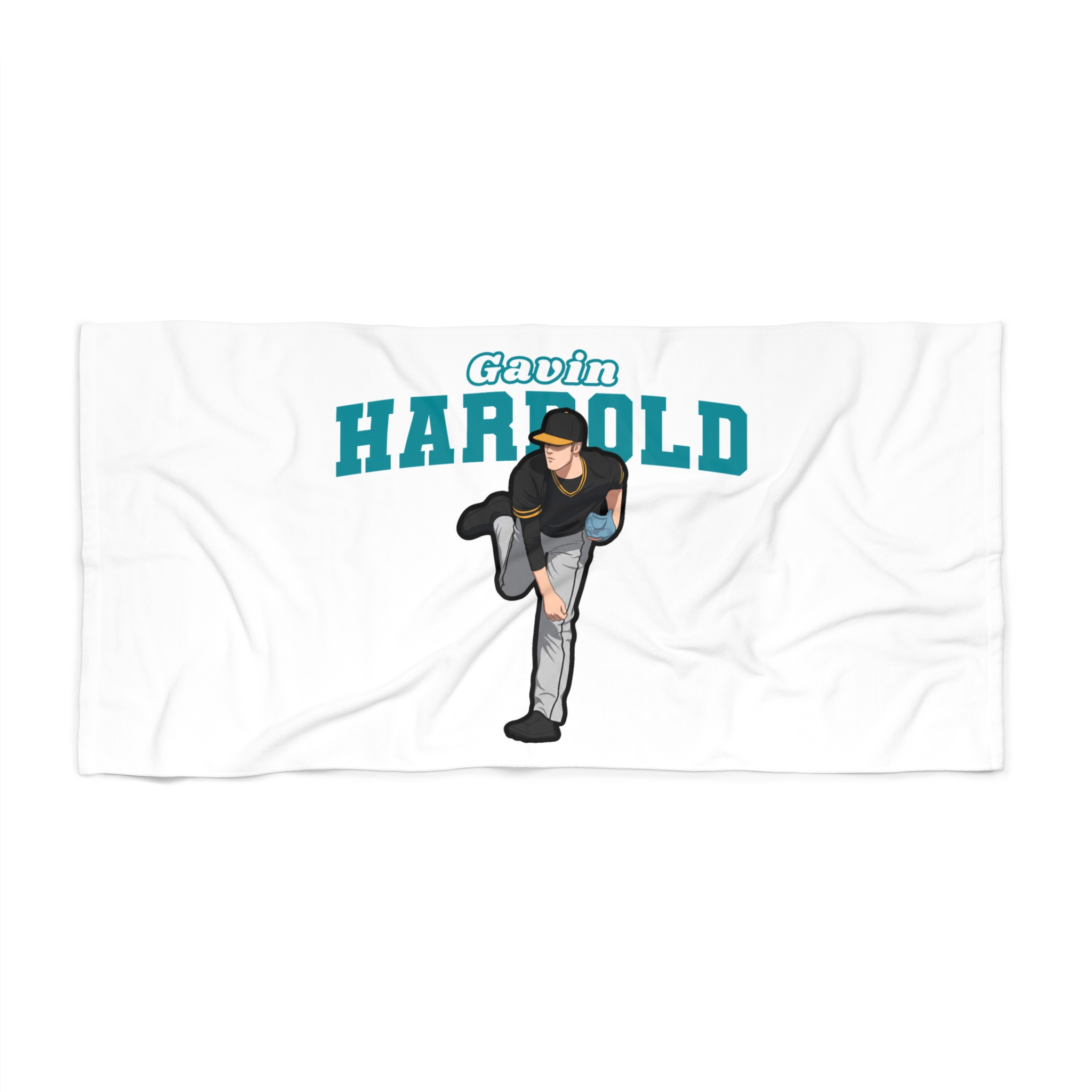 Beach Towel — character_name_arch in Classic
