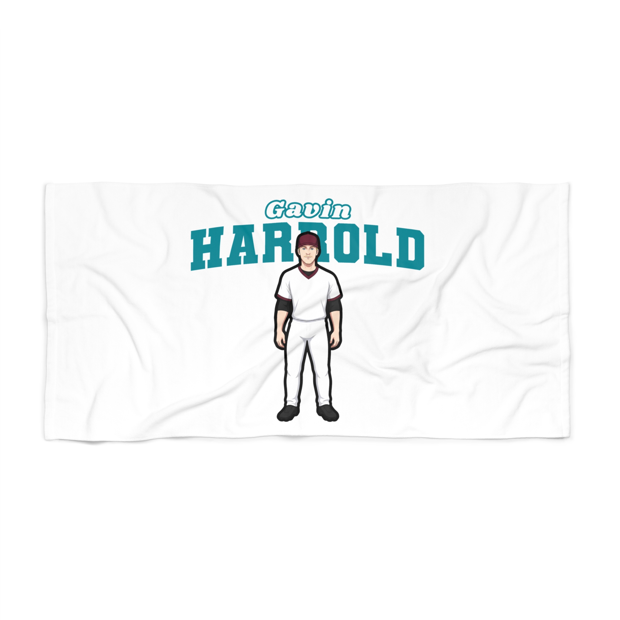 Beach Towel — character_name_arch in Classic