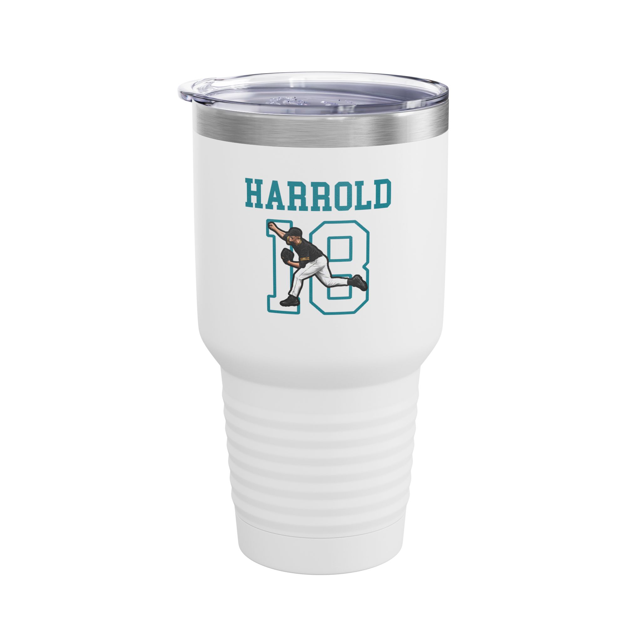 30oz Tumbler — character_shirsey in White