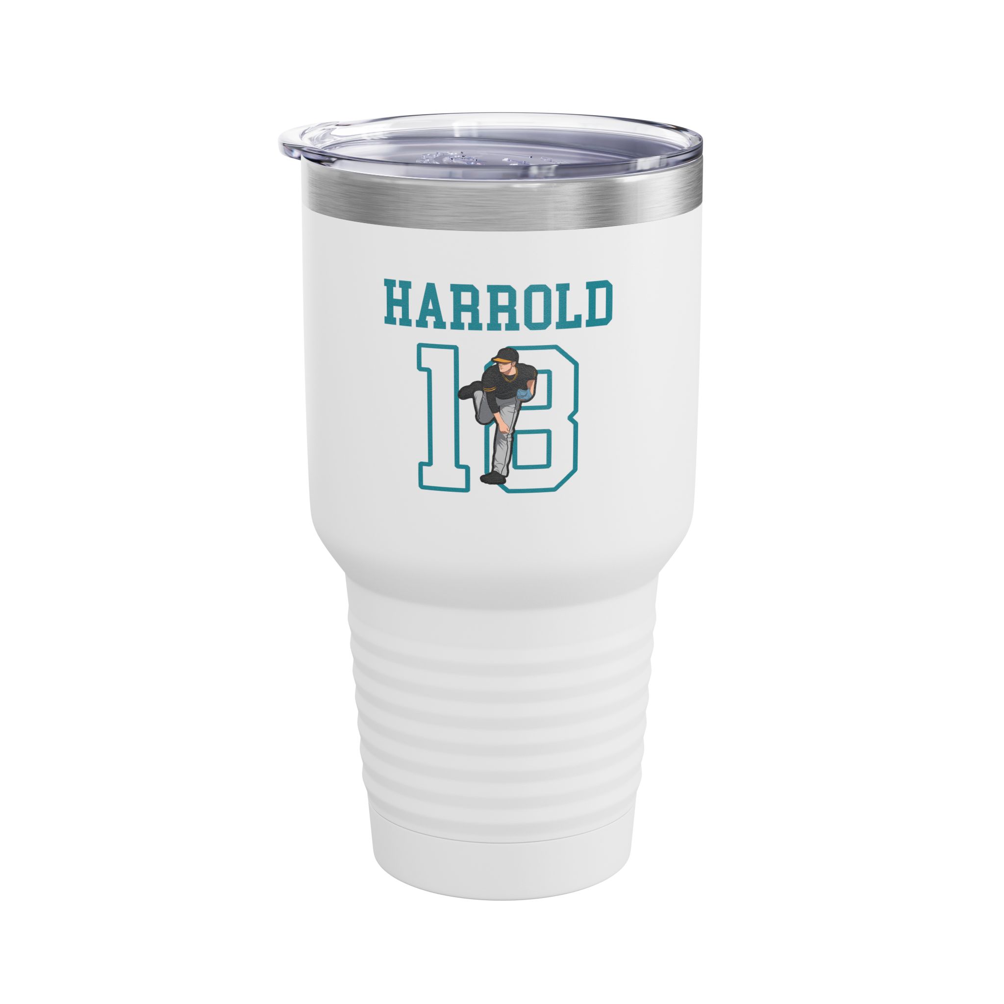 30oz Tumbler — character_shirsey in White