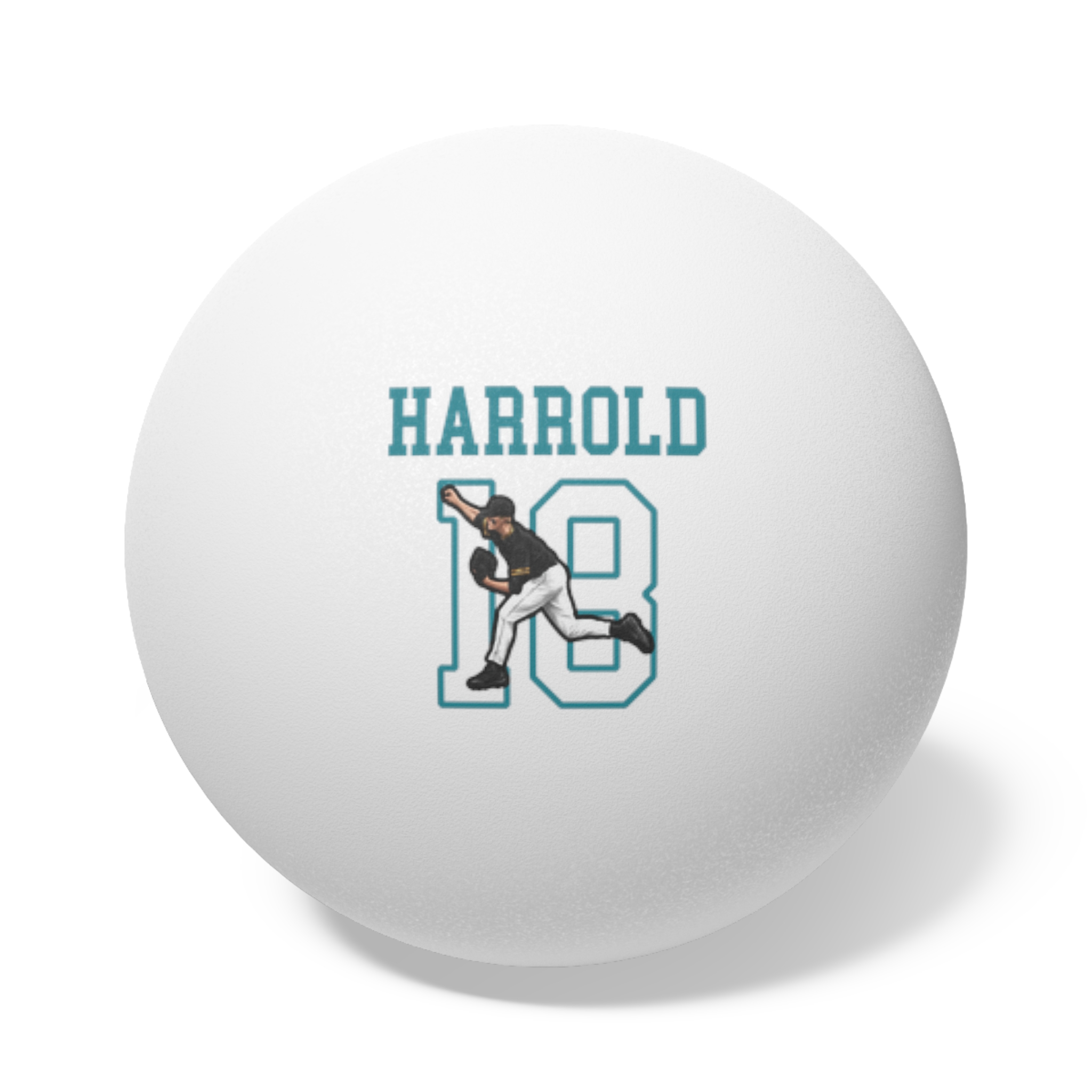 Ping Pong Balls, 6 pcs — character_shirsey in White
