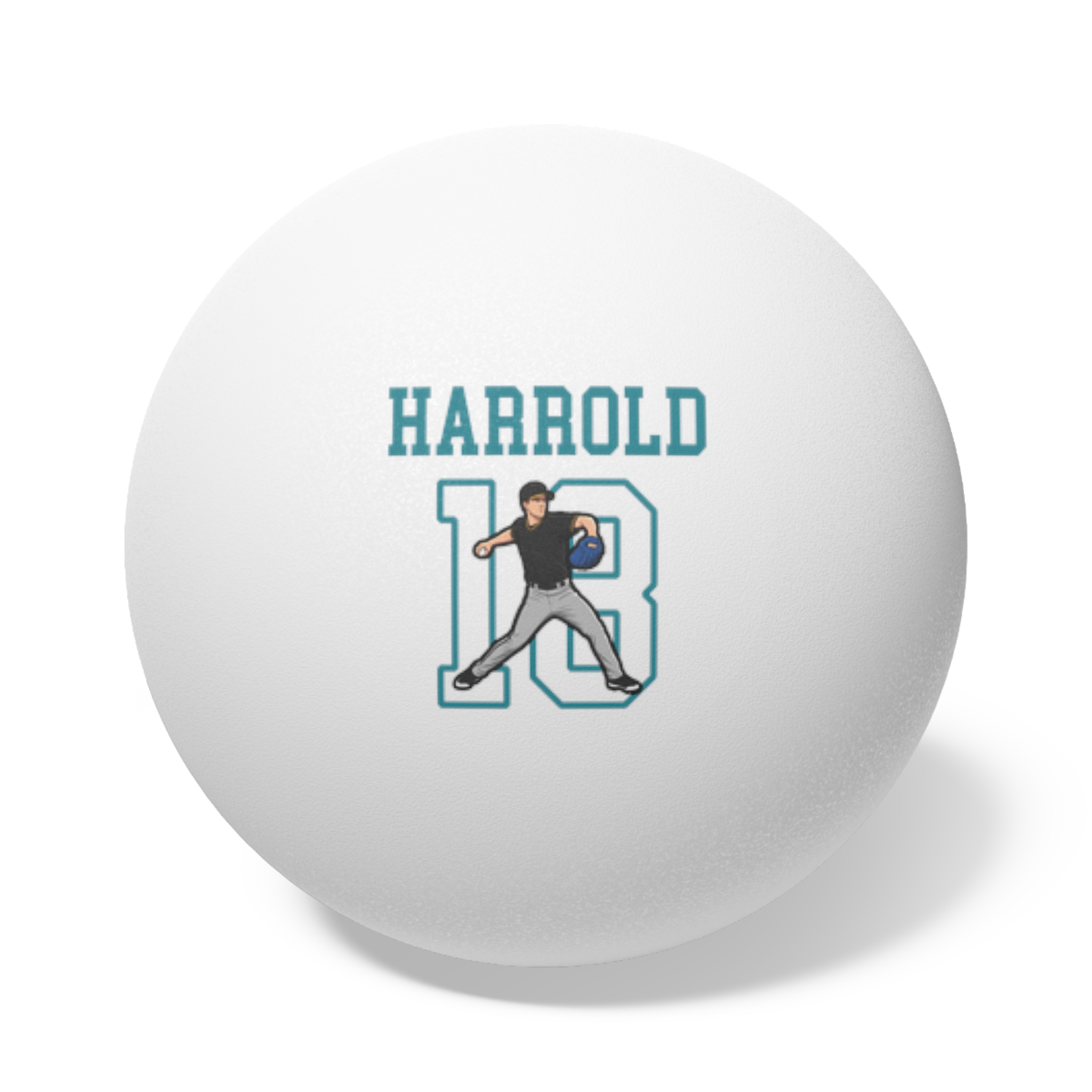 Ping Pong Balls, 6 pcs — character_shirsey in White
