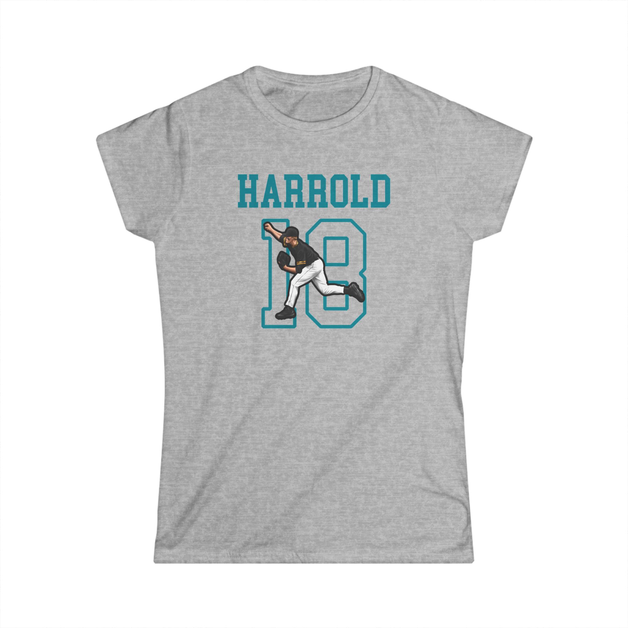 Women's Softstyle Tee — character_shirsey in Grey