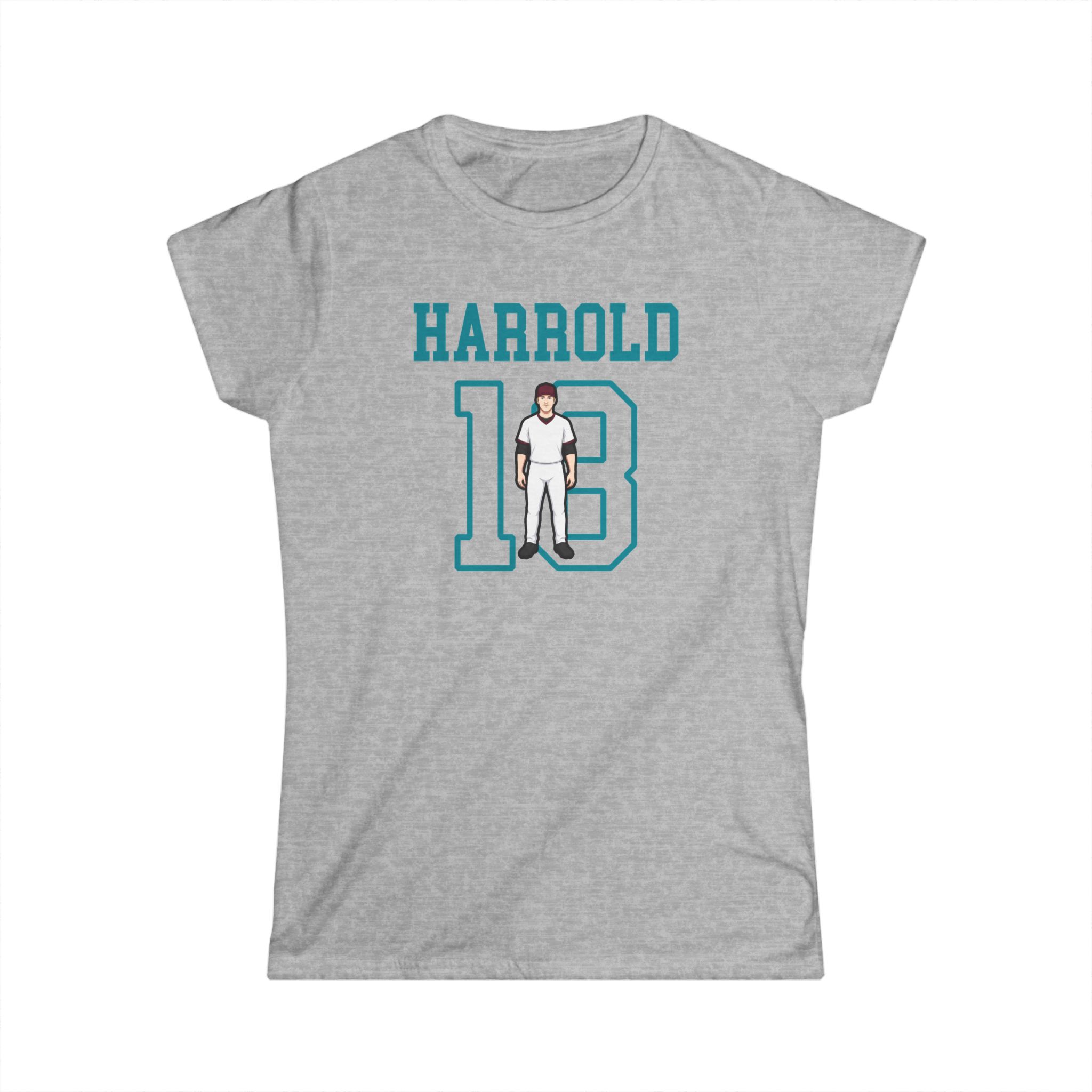 Women's Softstyle Tee — character_shirsey in Grey