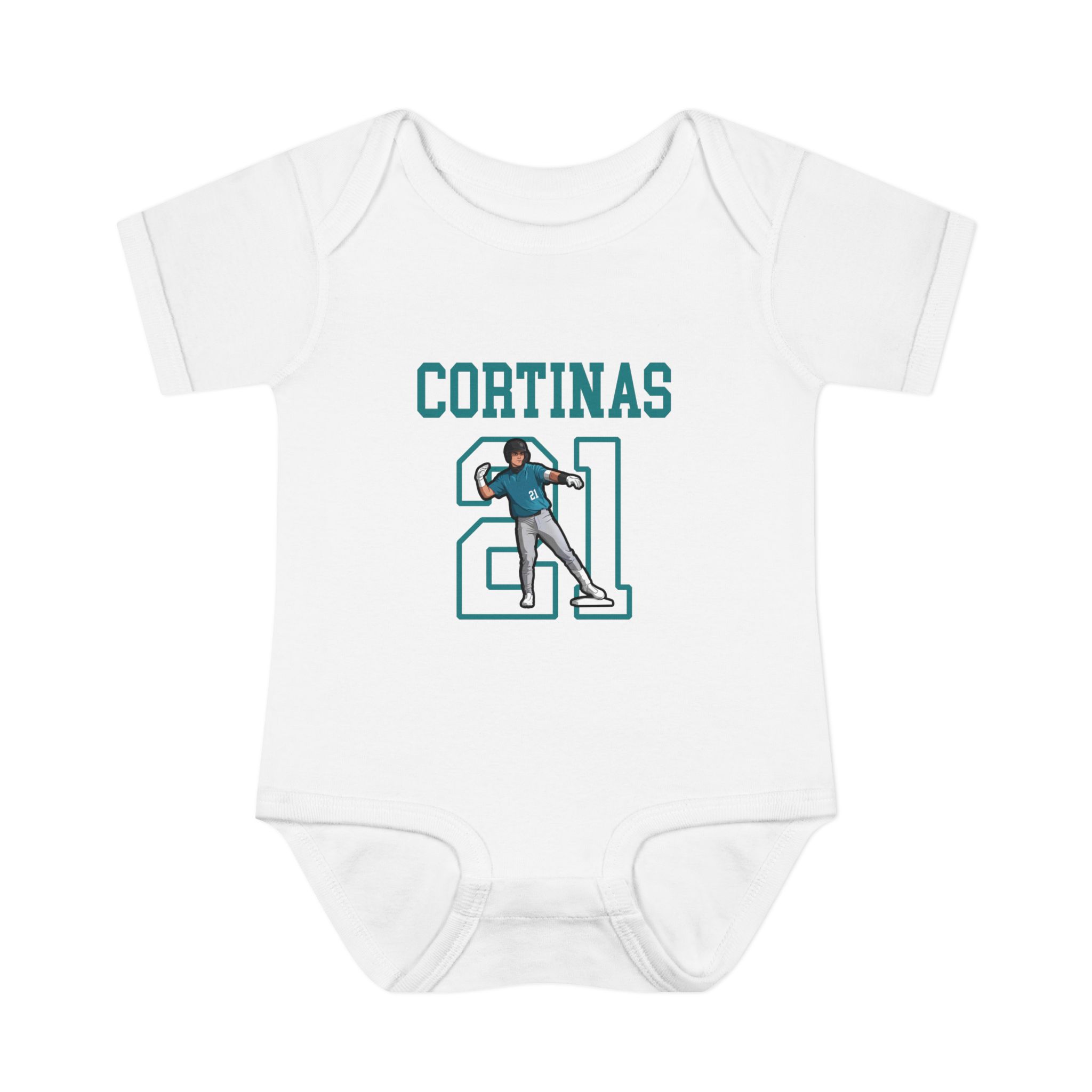 Baby Onesie — character_shirsey in White