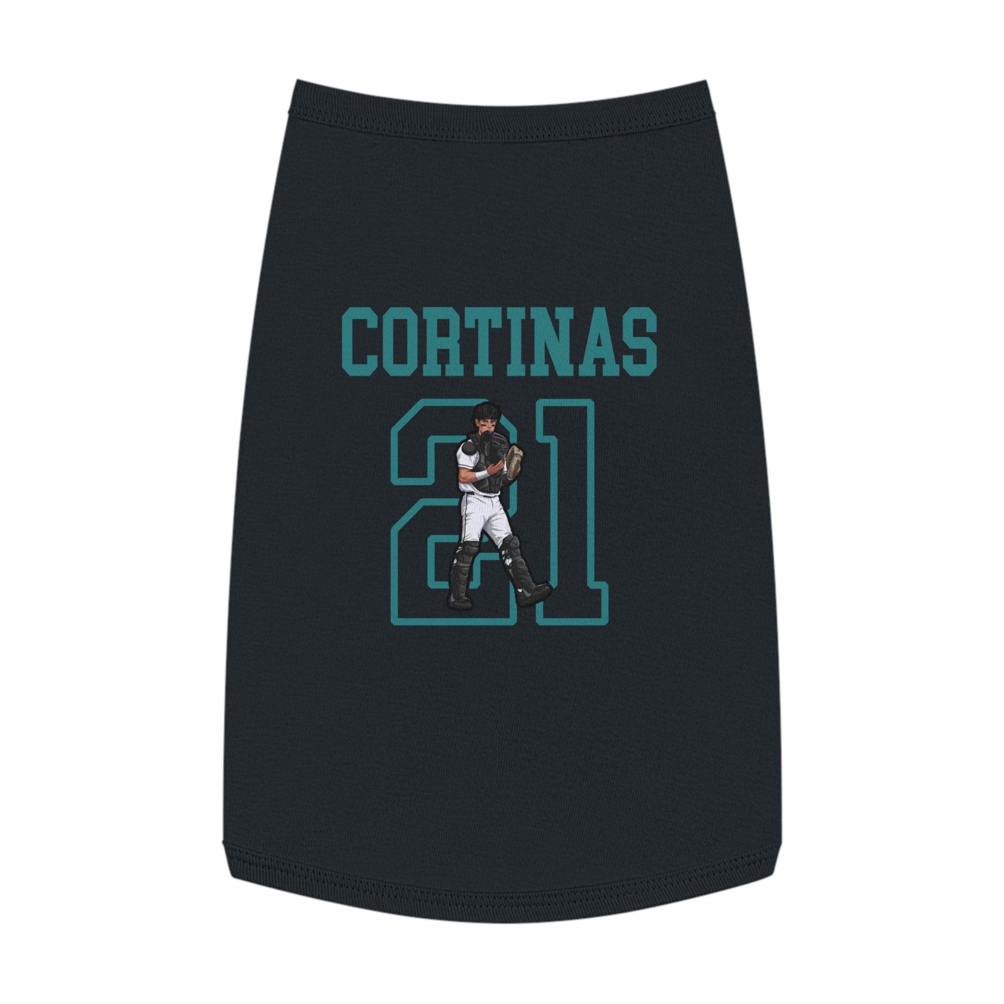 Pet Tank Top — character_shirsey in Black